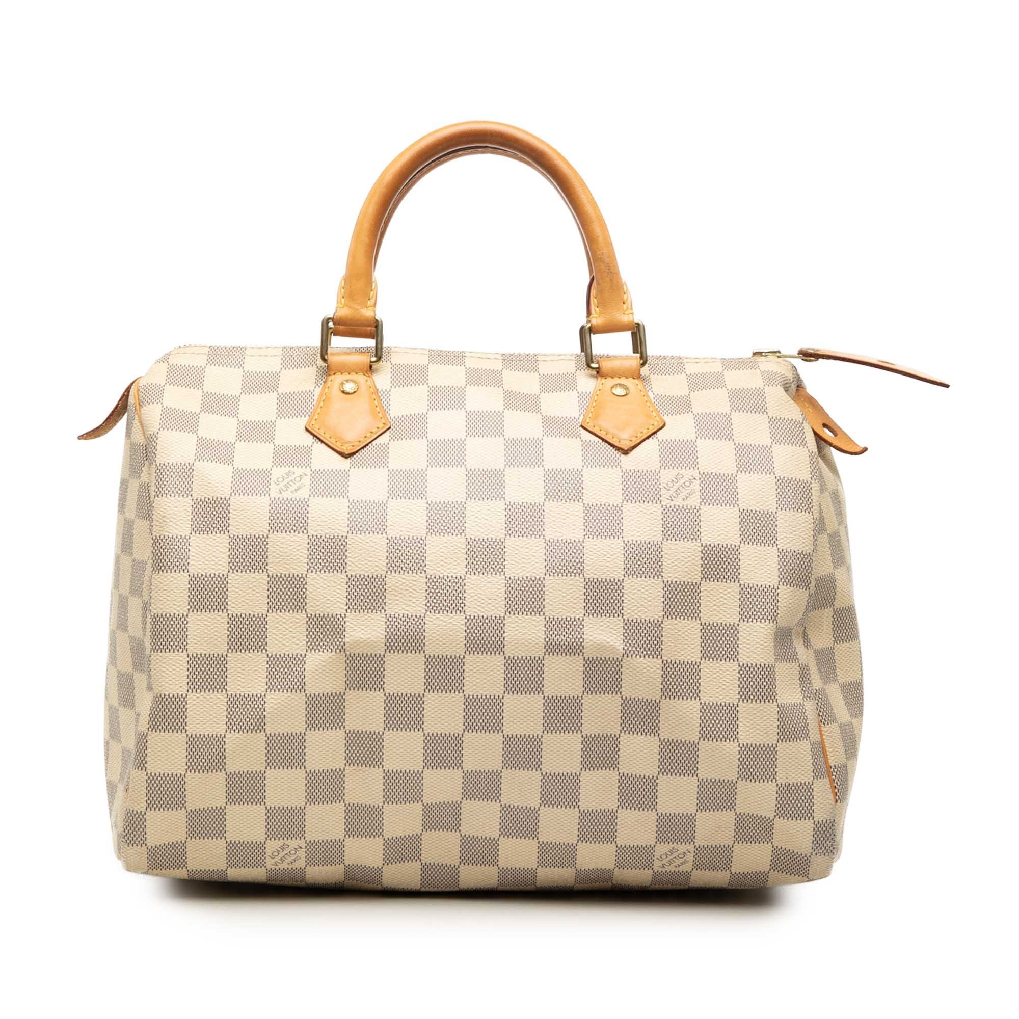 Speedy leather bag