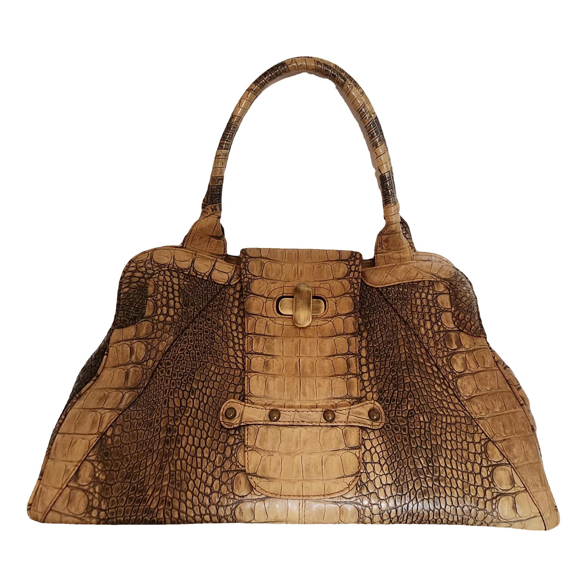 Leather handbag