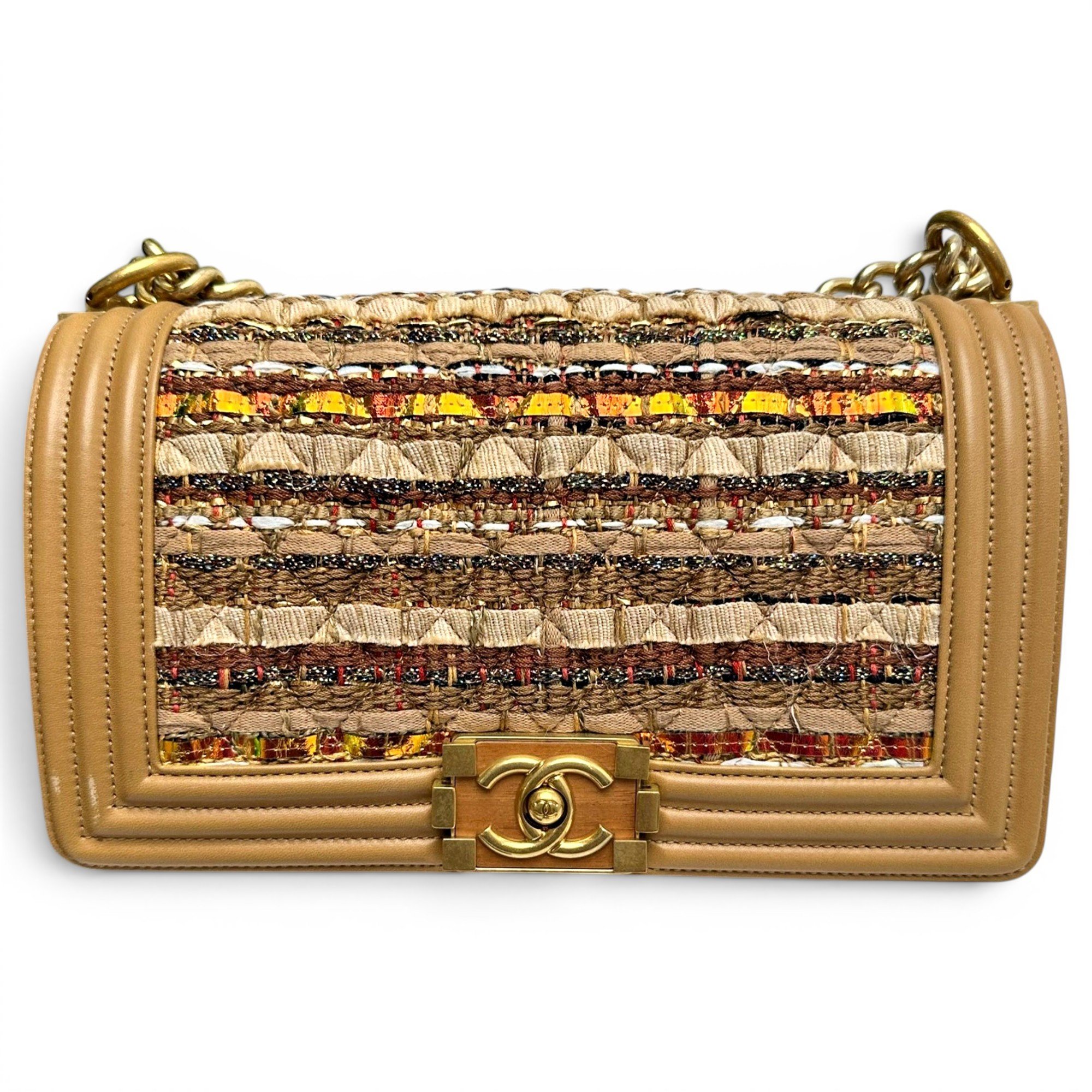 Boy leather crossbody bag