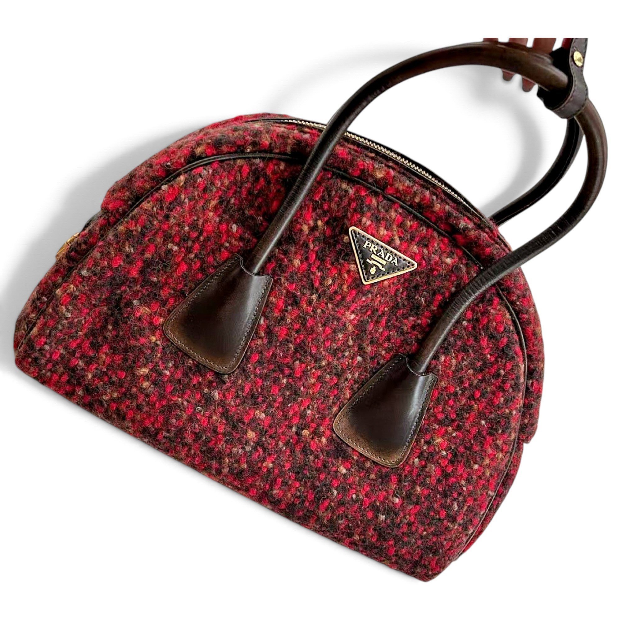 Tweed handbag
