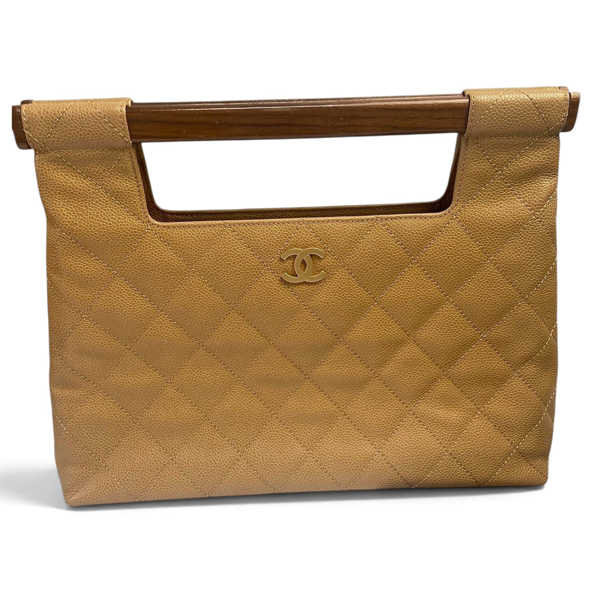 Leather tote