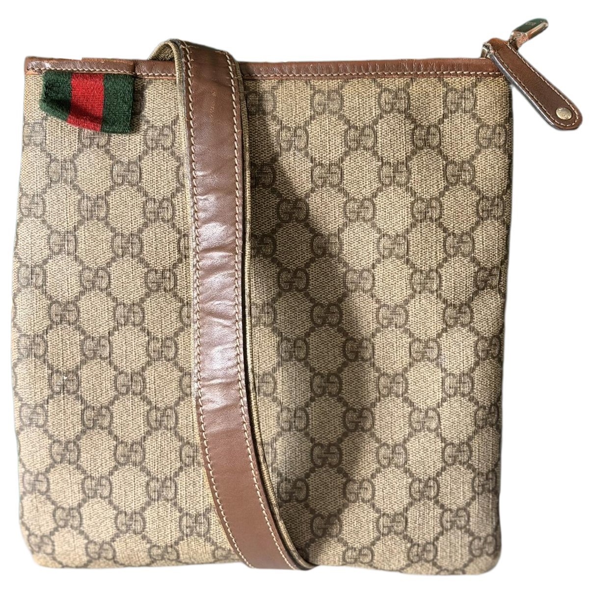 Vinyl crossbody bag