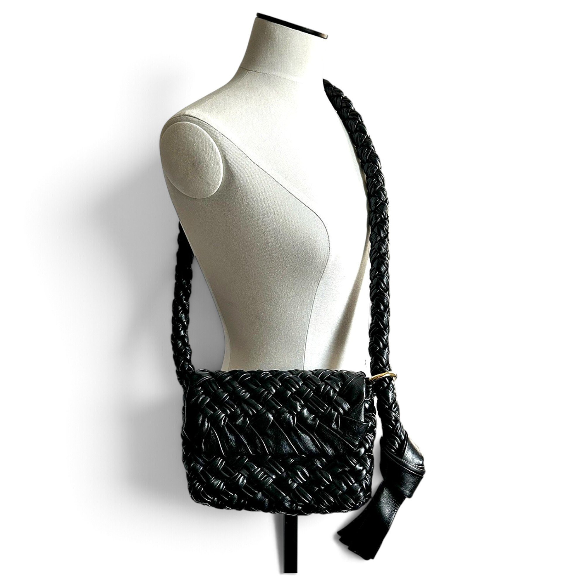 Leather crossbody bag