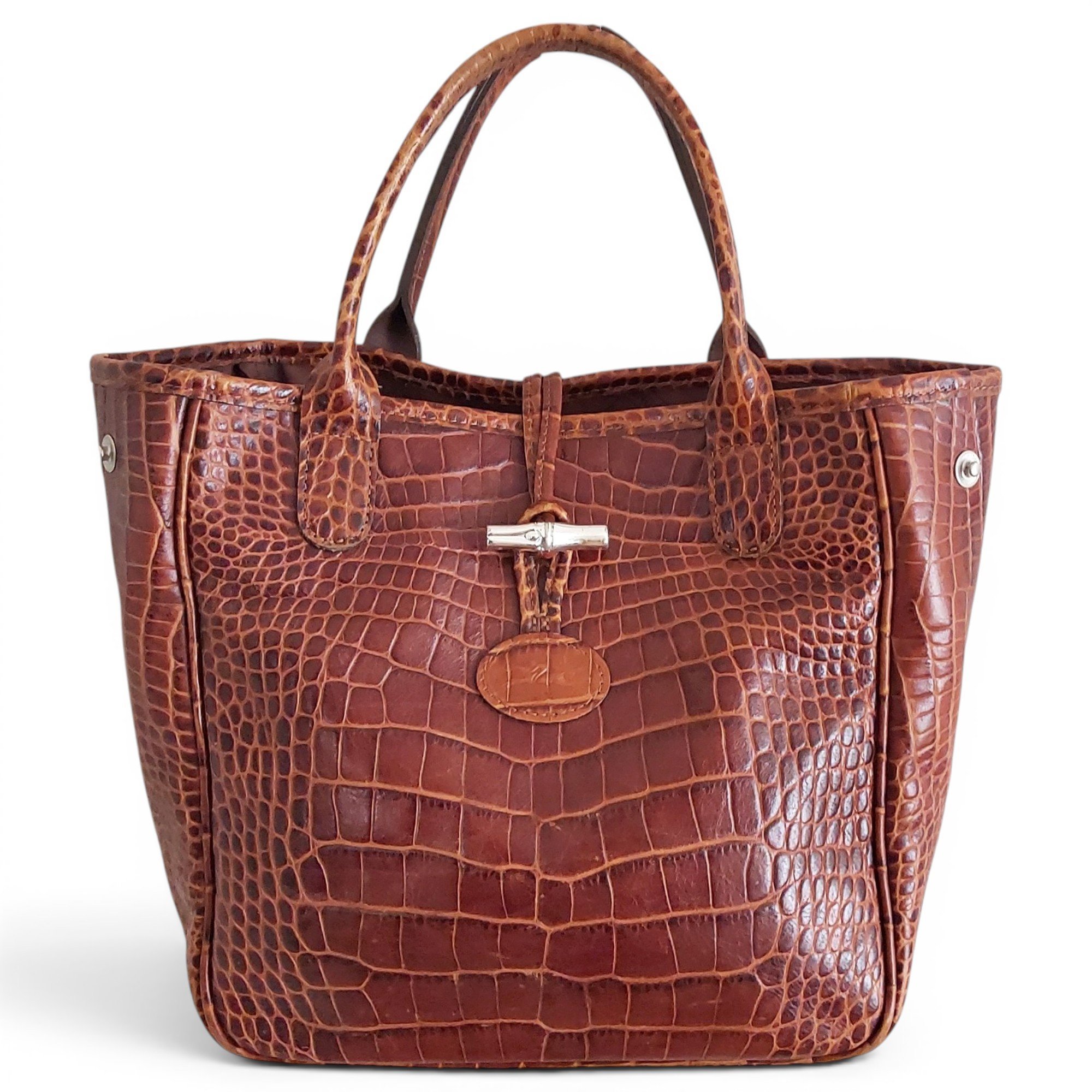 Roseau leather handbag
