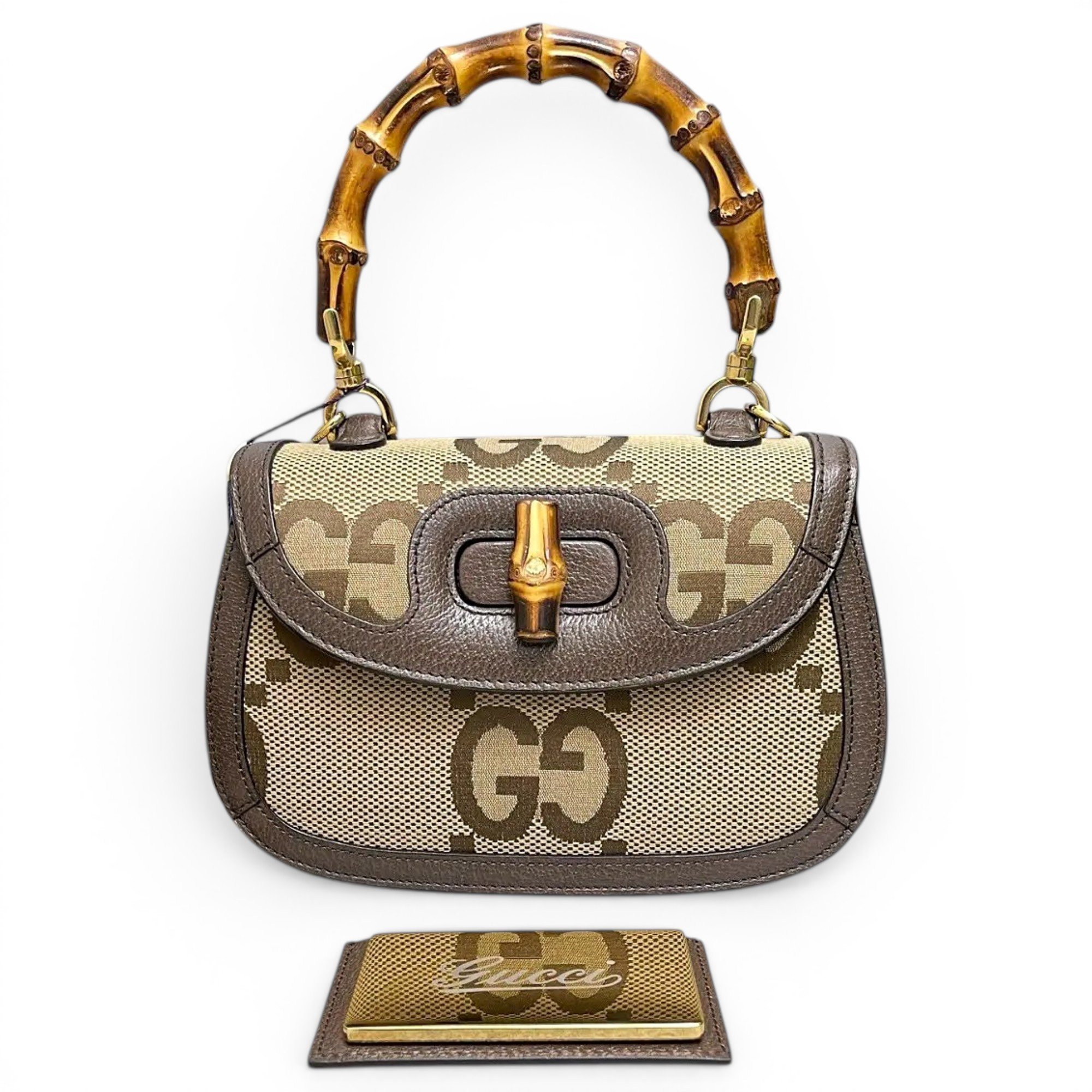 Convertible Bamboo Top Handle cloth handbag