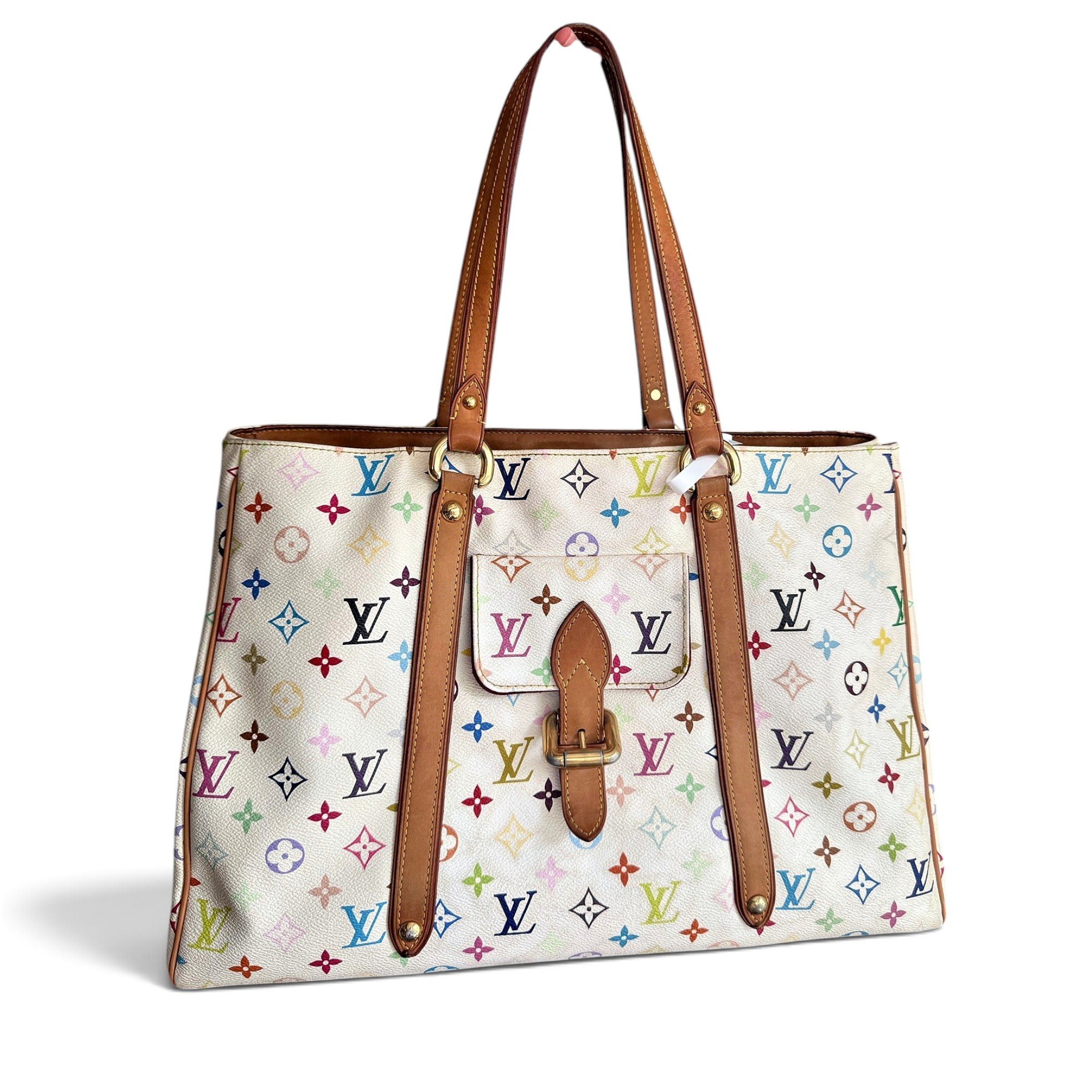 Leather tote