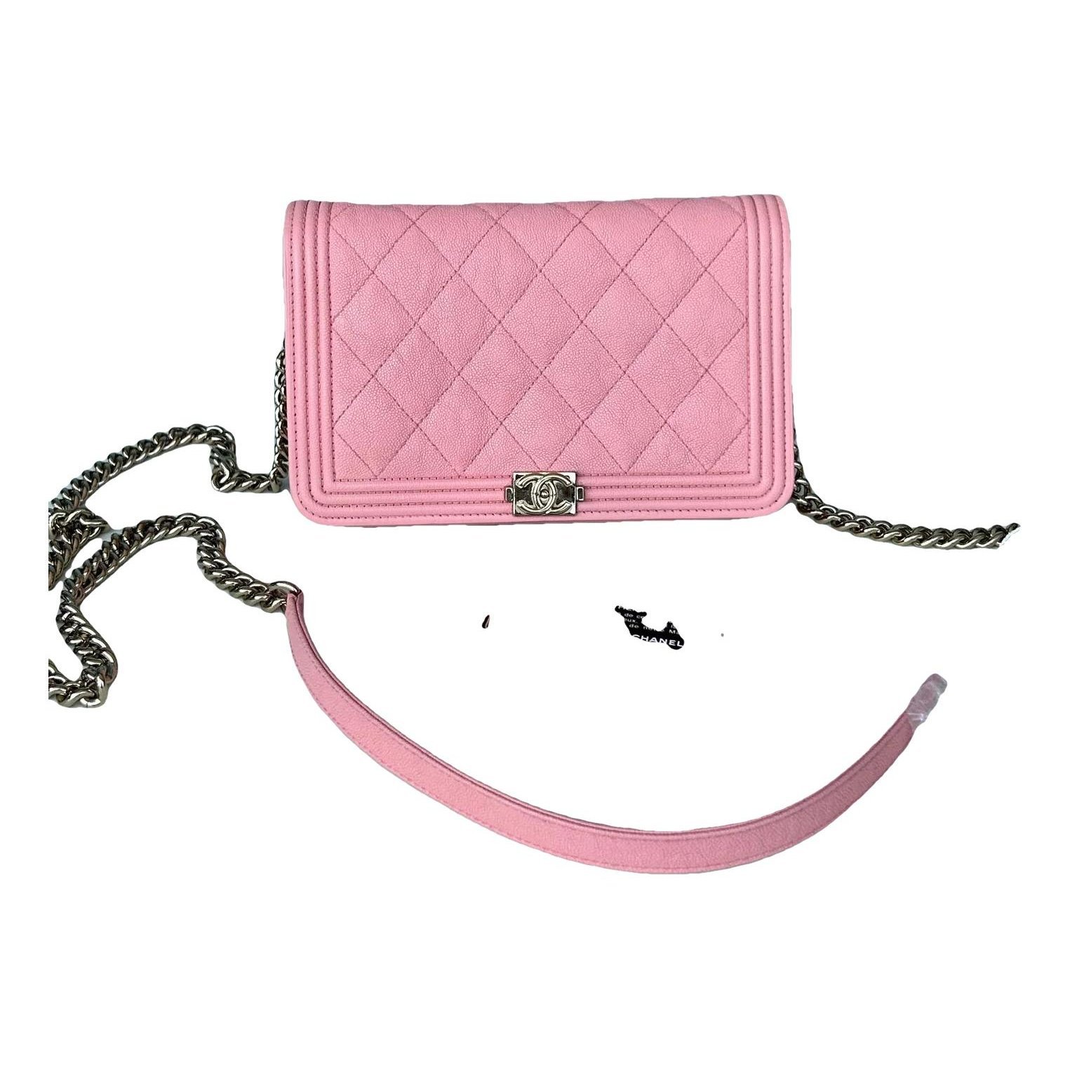 Boy leather crossbody bag