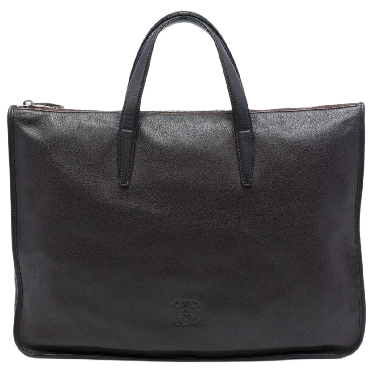 Anagram leather handbag