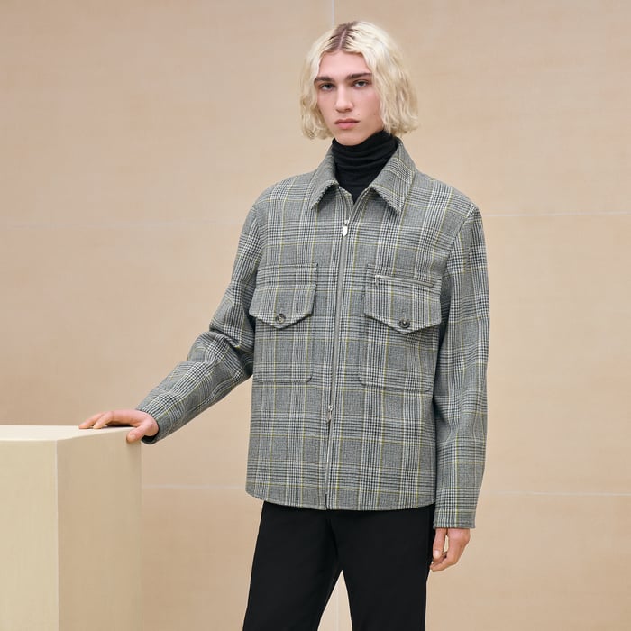 Anis "Prince Of Wales Surligne" Overshirt