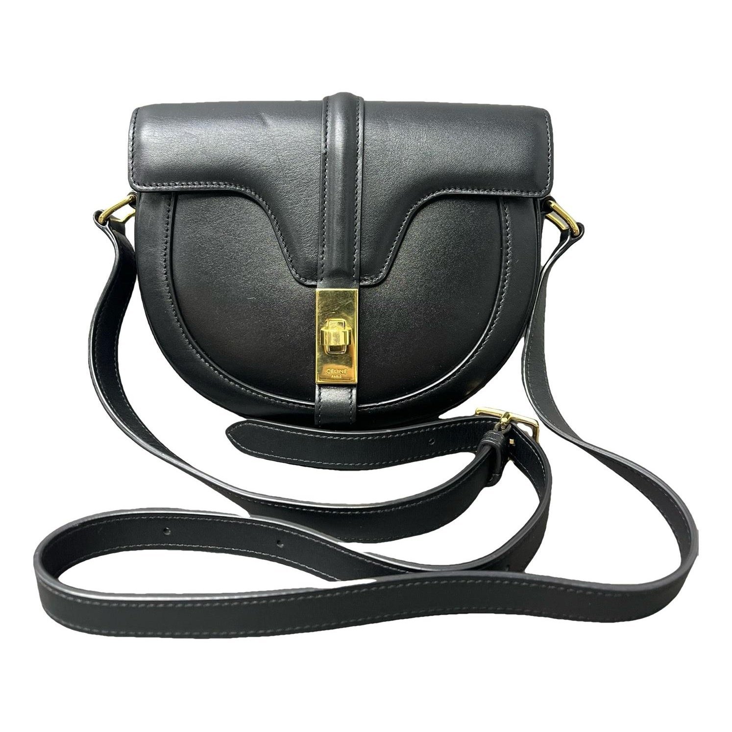 SAC 16 BESACE leather crossbody bag