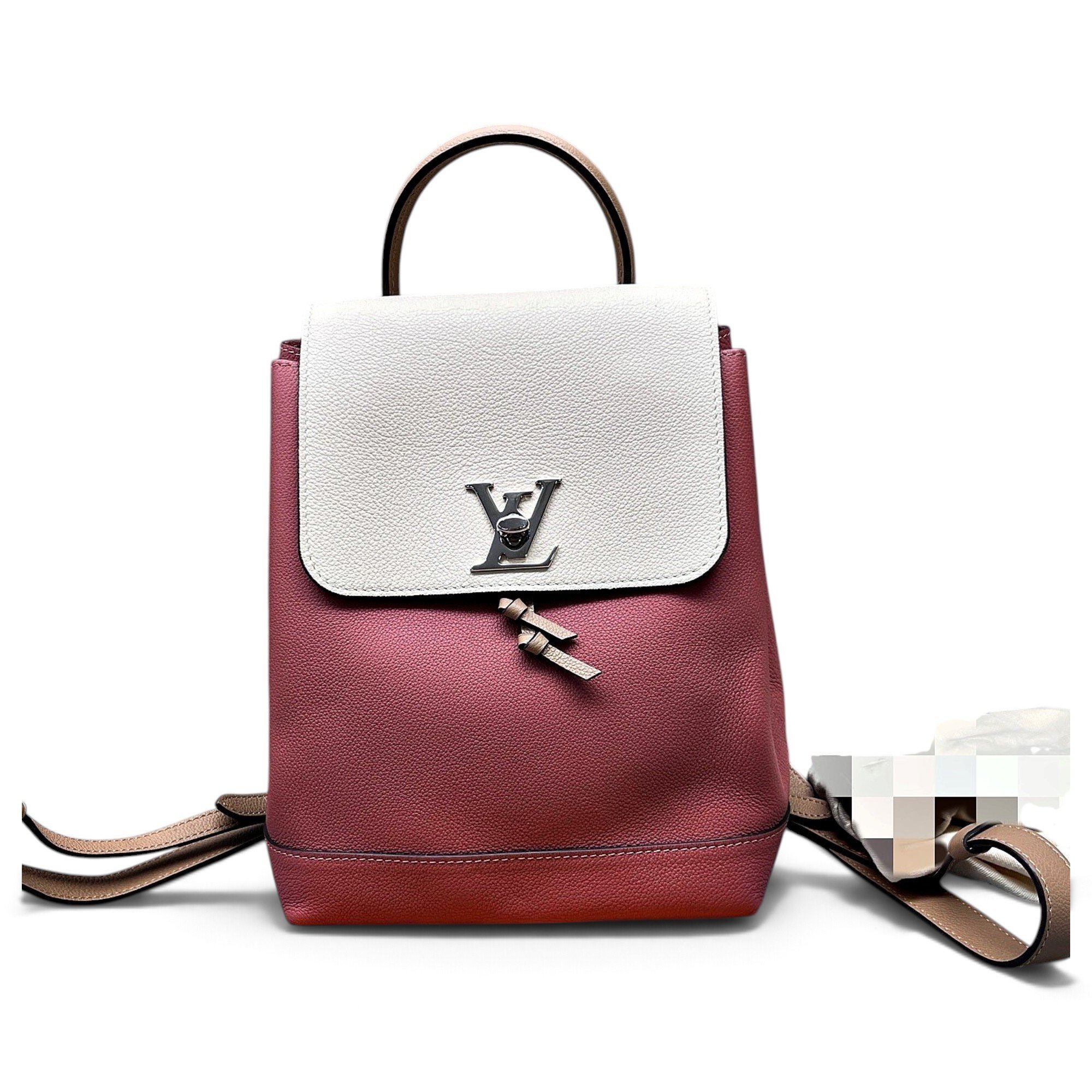 Leather backpack