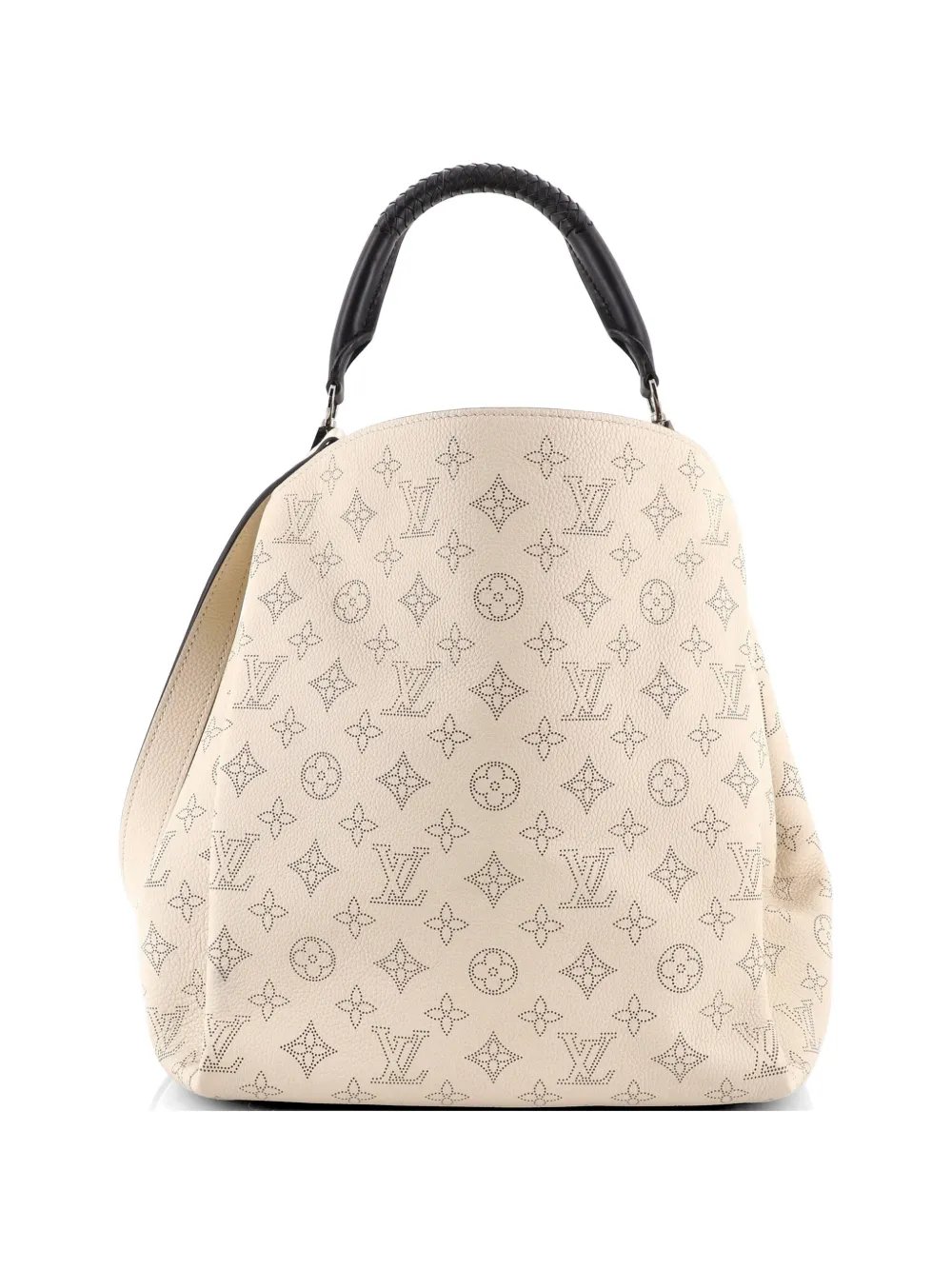 Babylone Handbag Mahina Leather PM hobo bag