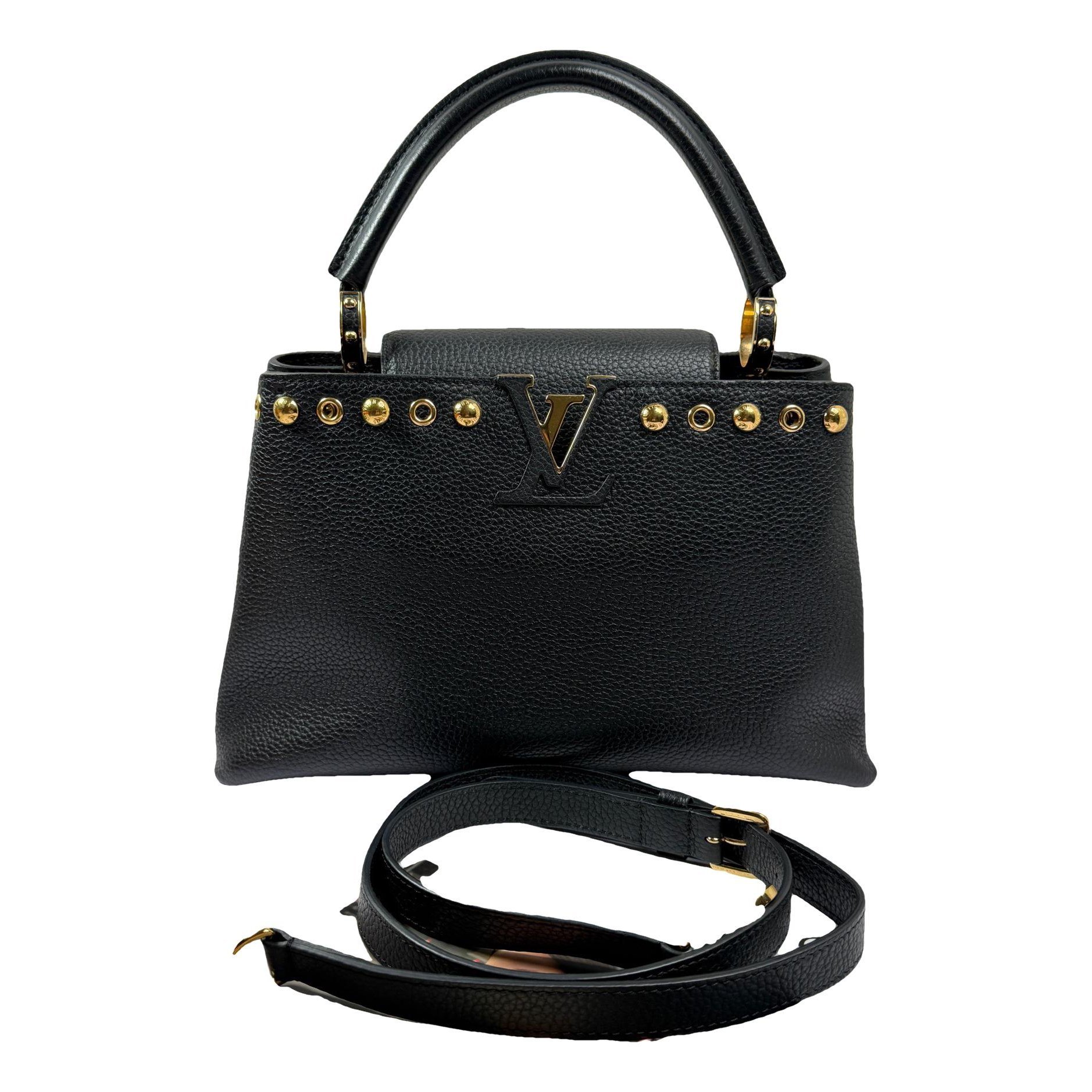 Capucines leather handbag