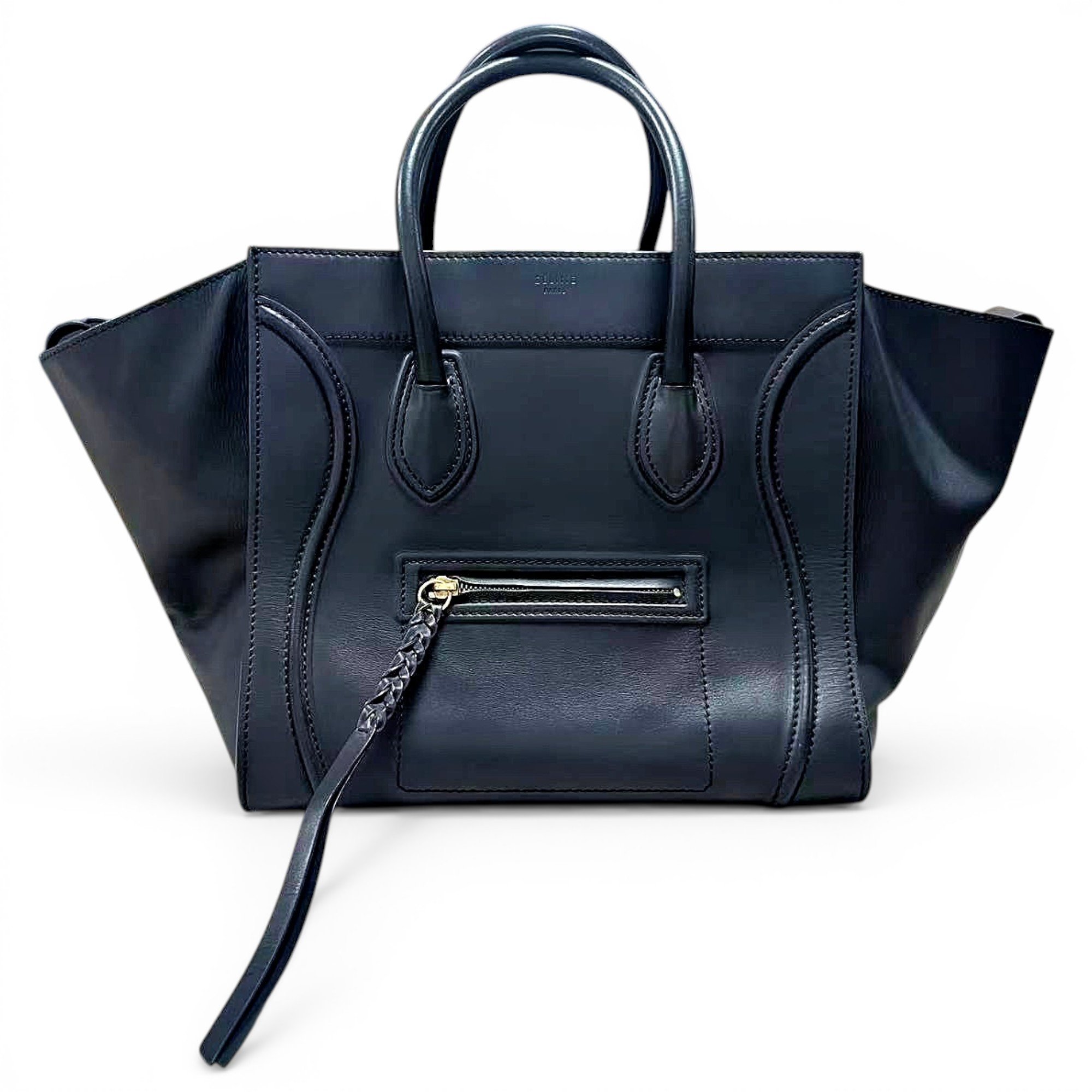 Luggage leather handbag