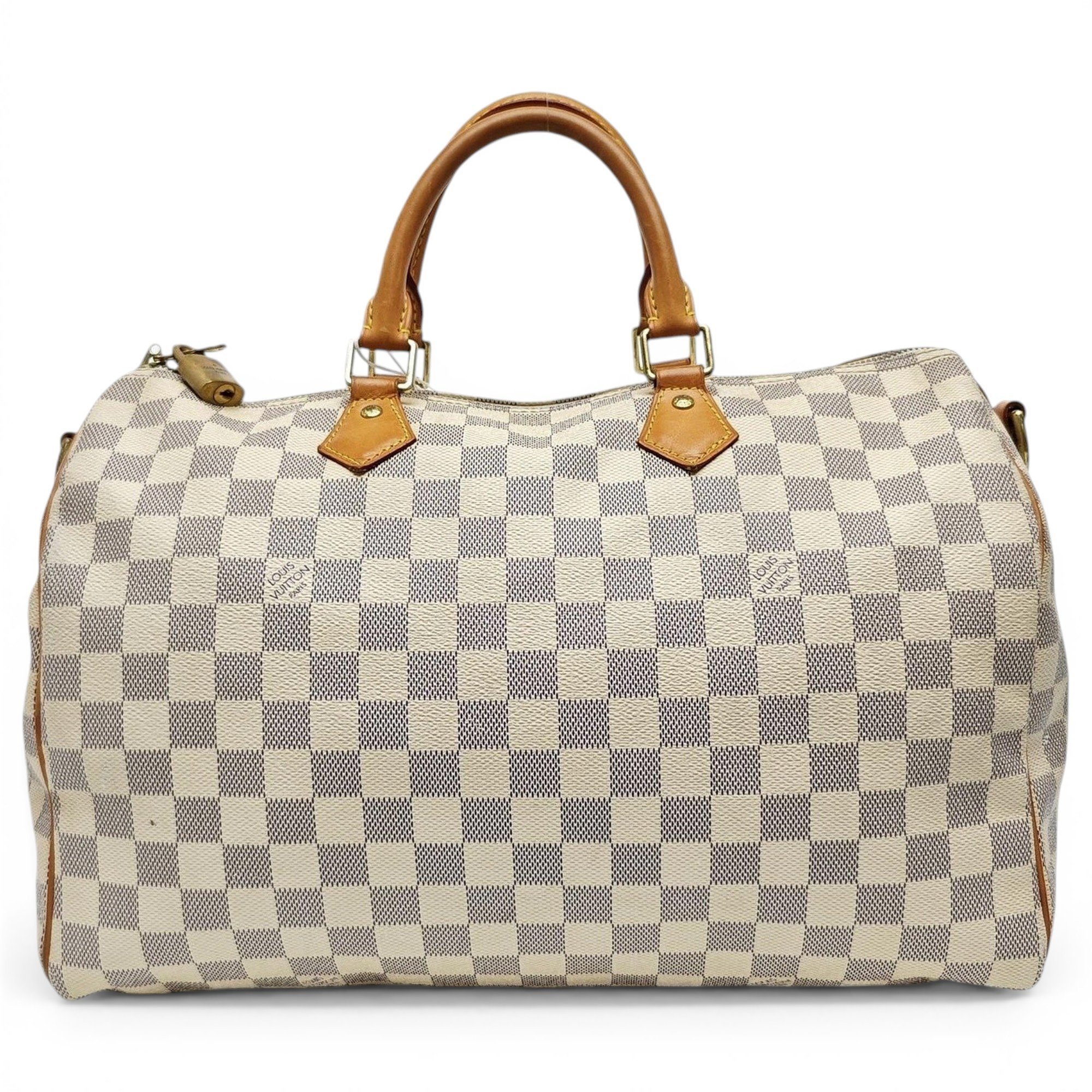 Nano Speedy / Mini HL leather handbag