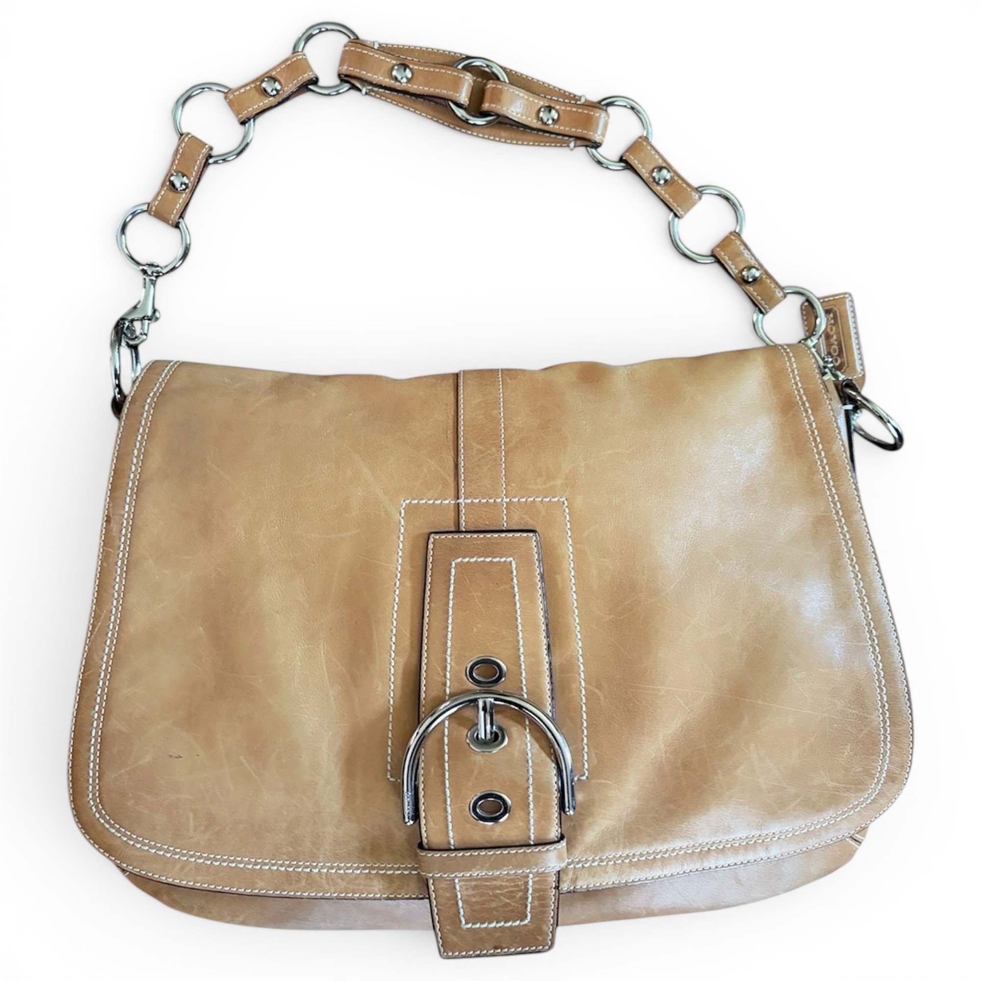 Leather handbag