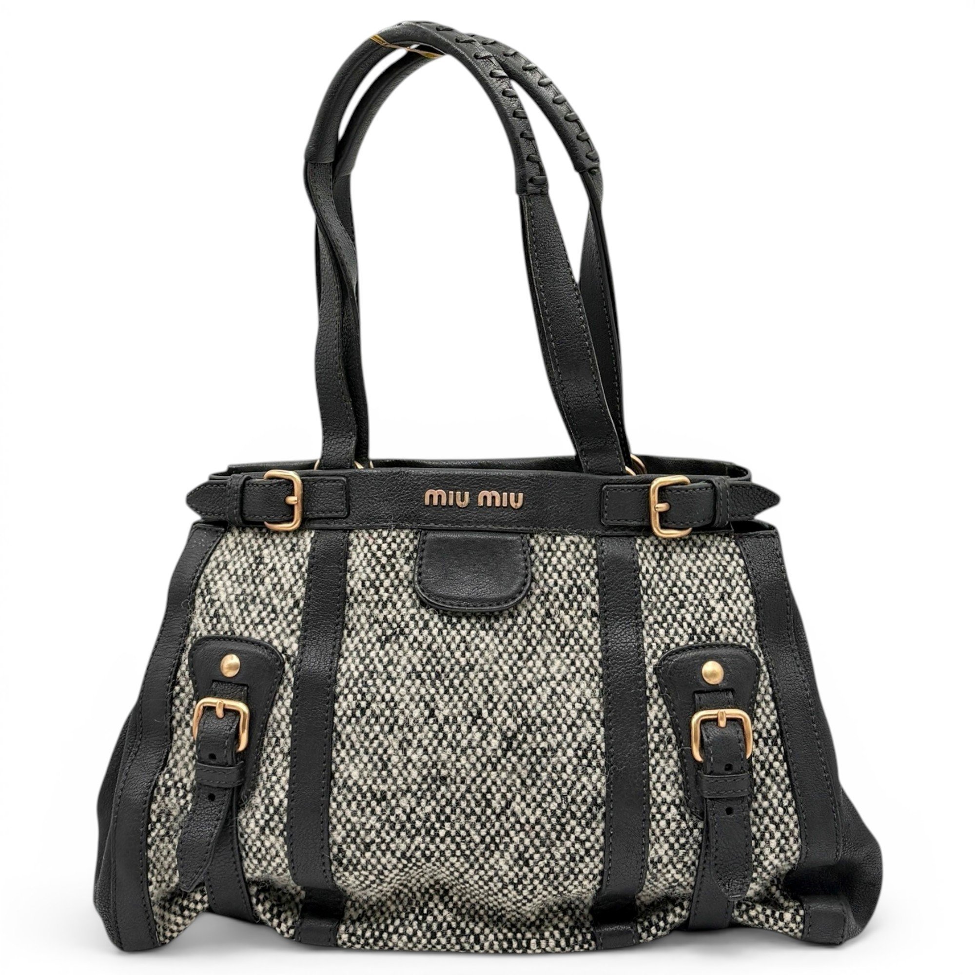 Tweed handbag