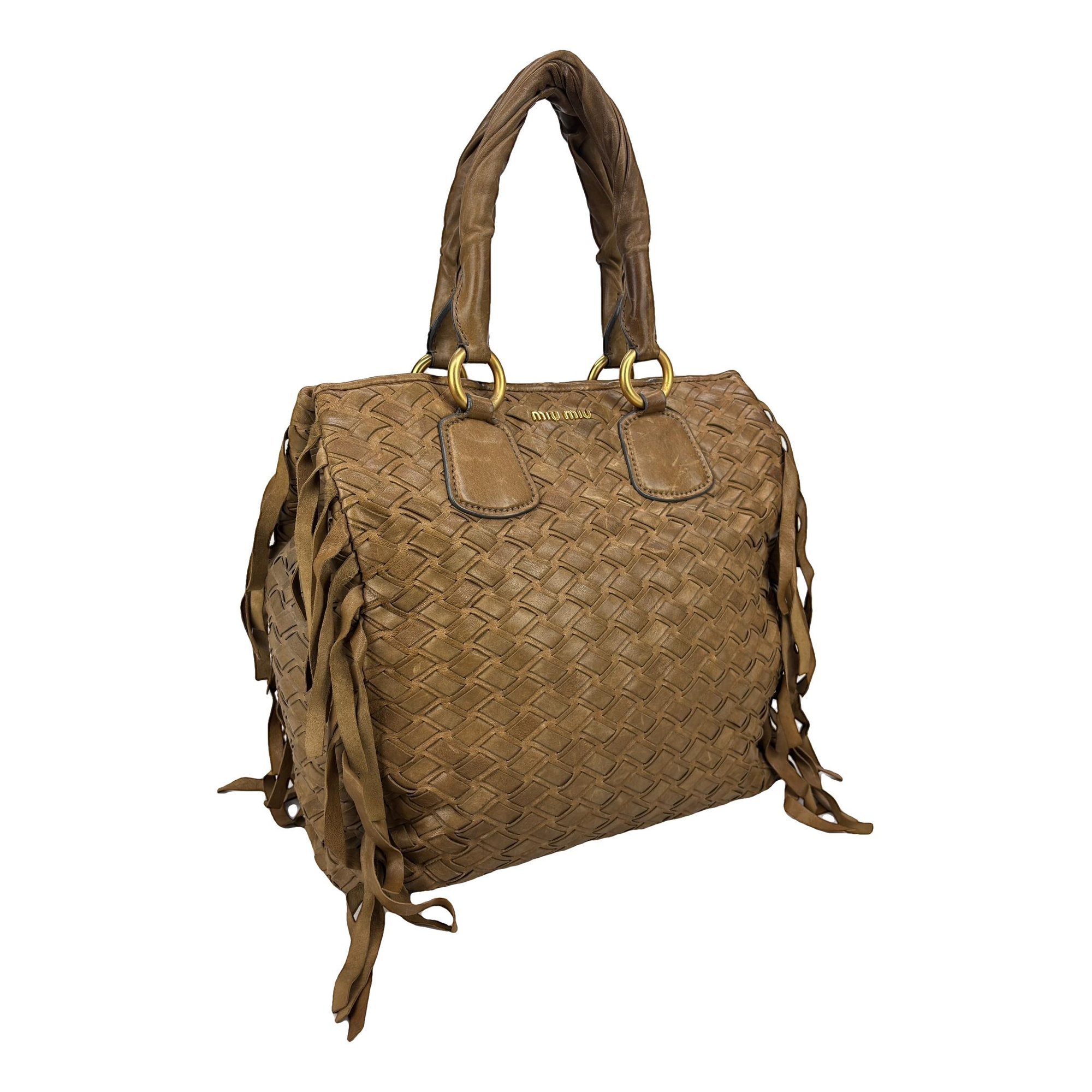 Vitello leather handbag