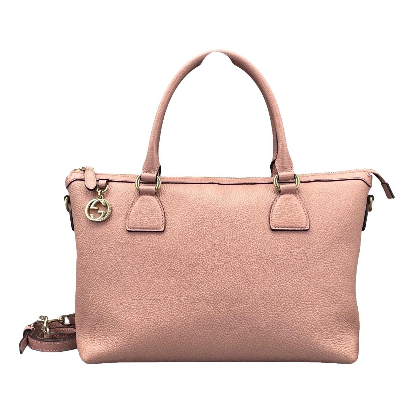 Soho Top Handle leather handbag
