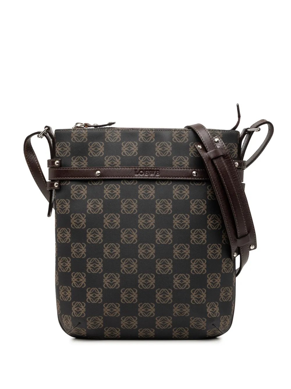 2005 Anagram Coated Canvas crossbody bag