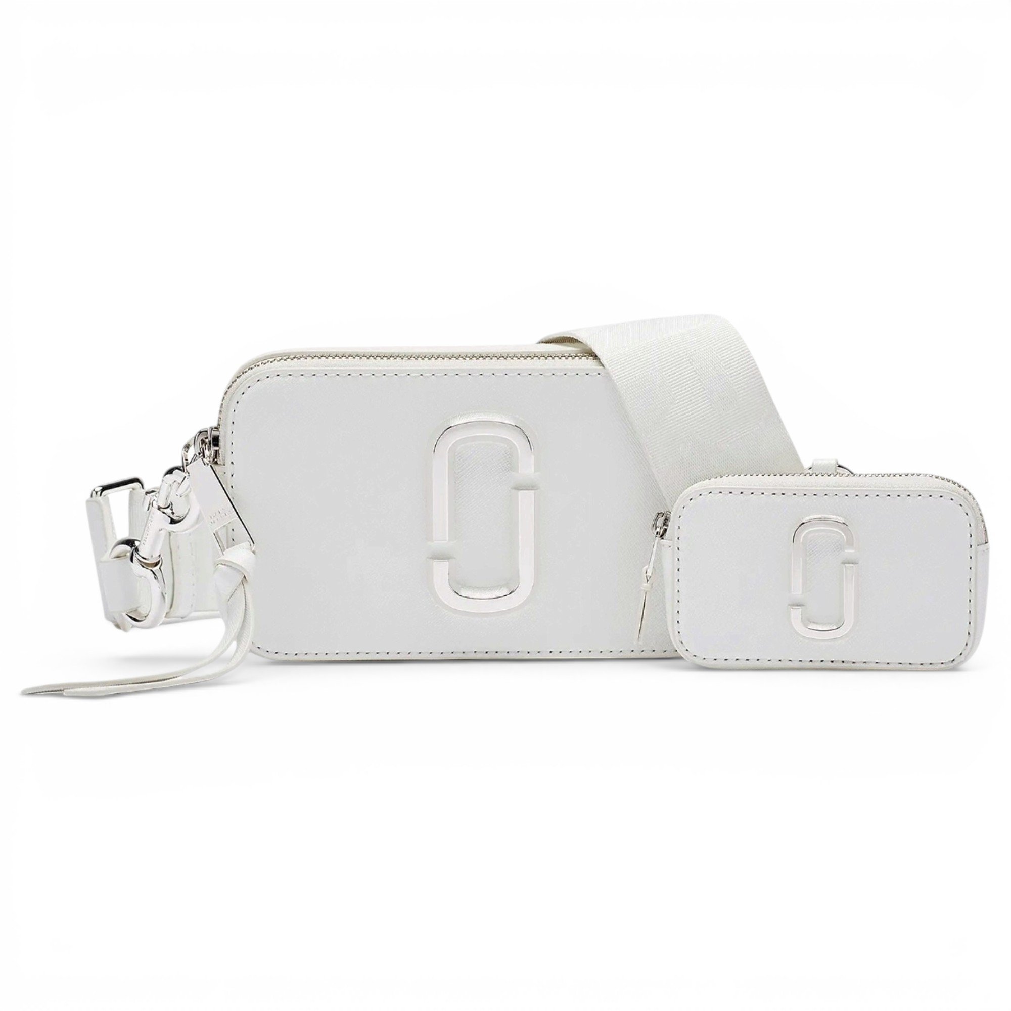 Snapshot leather crossbody bag