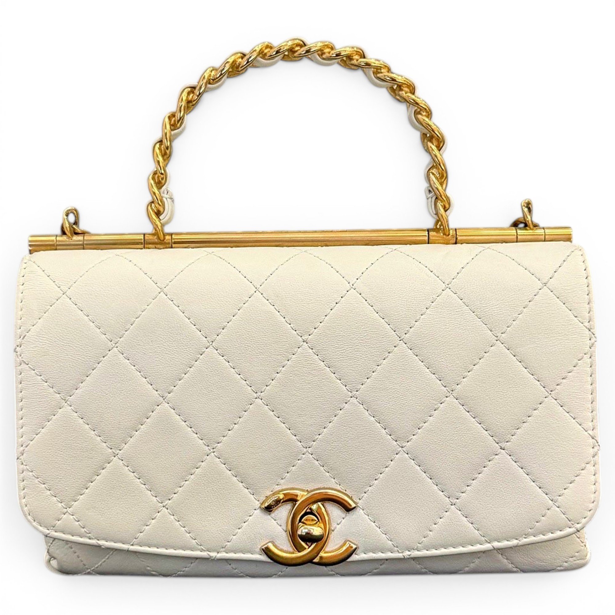 Coco Handle leather handbag