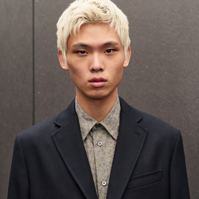 Marine "Poche Cuir" Stadium Relax Jacket