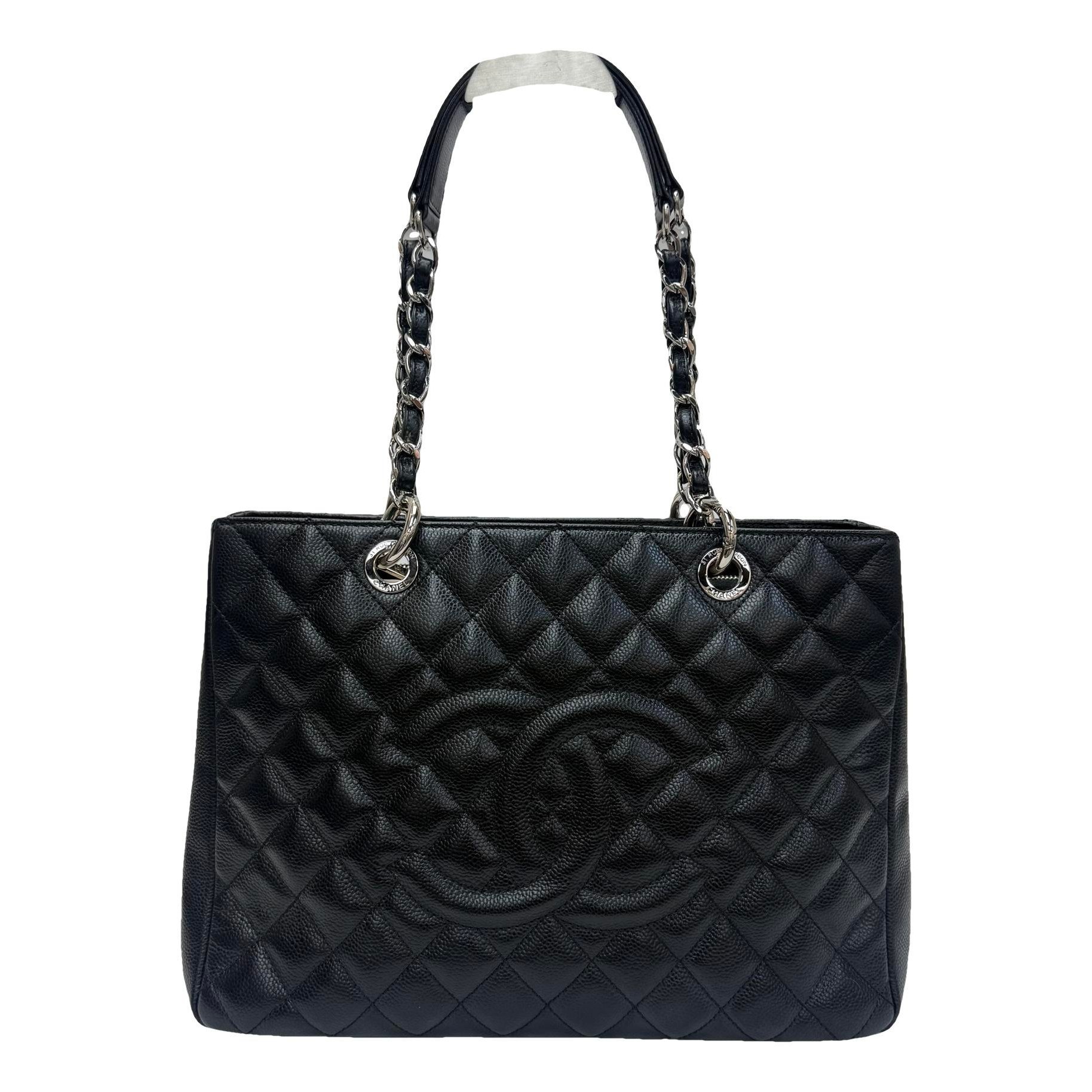 Grand shopping leather tote