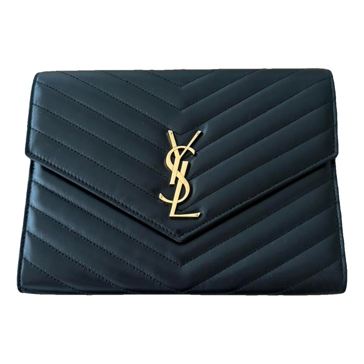 Cassandre leather clutch bag