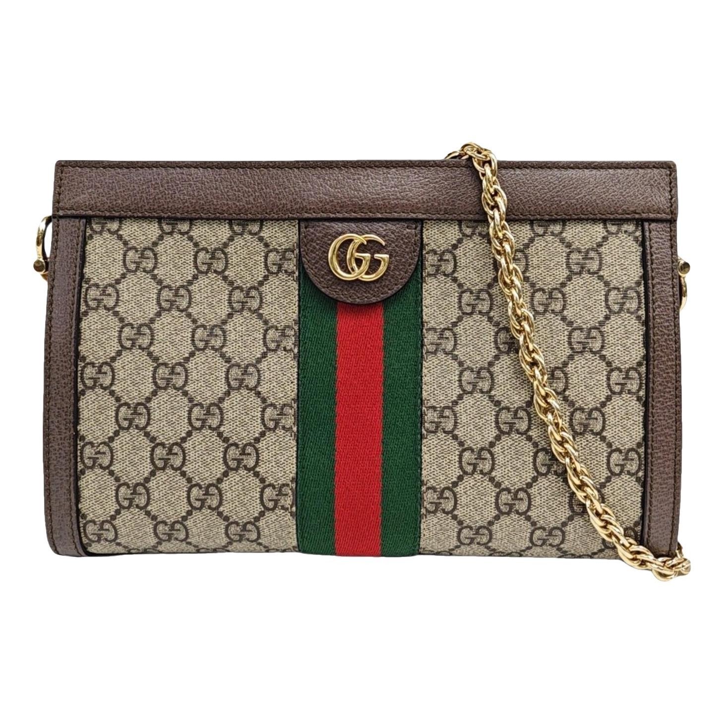 Ophidia leather handbag