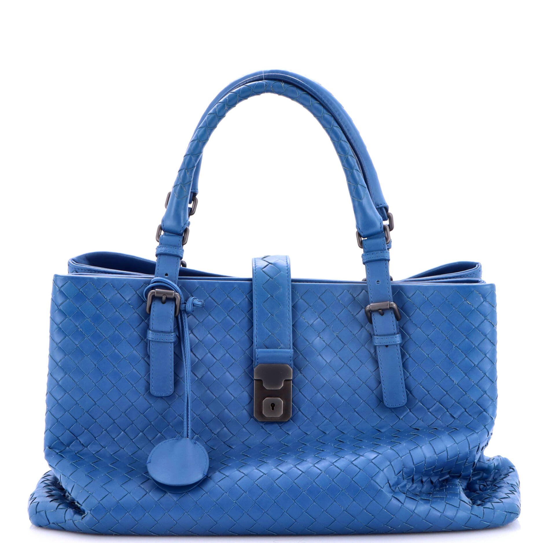 Roma Bag Intrecciato Nappa Medium