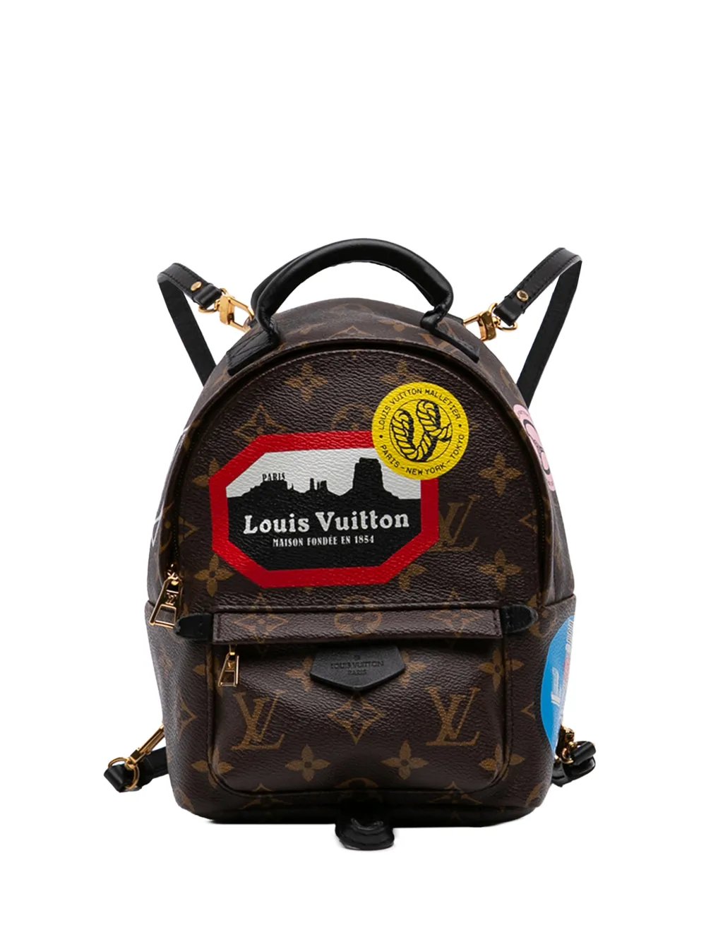 2016 Monogram World Tour Mini Palm Springs backpack