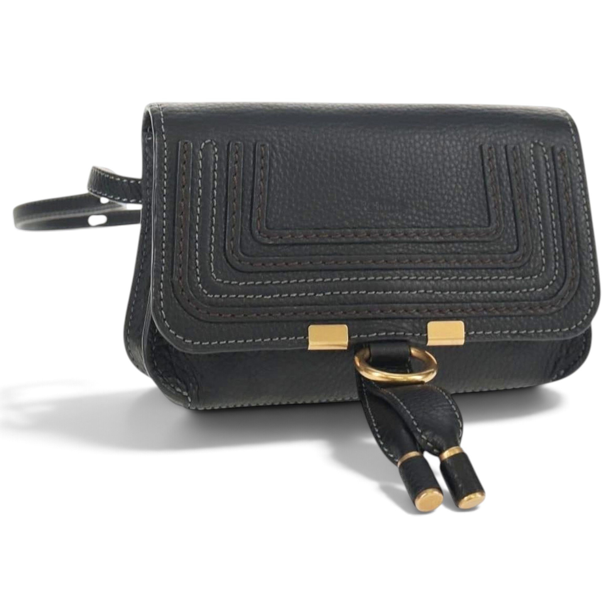 C leather handbag