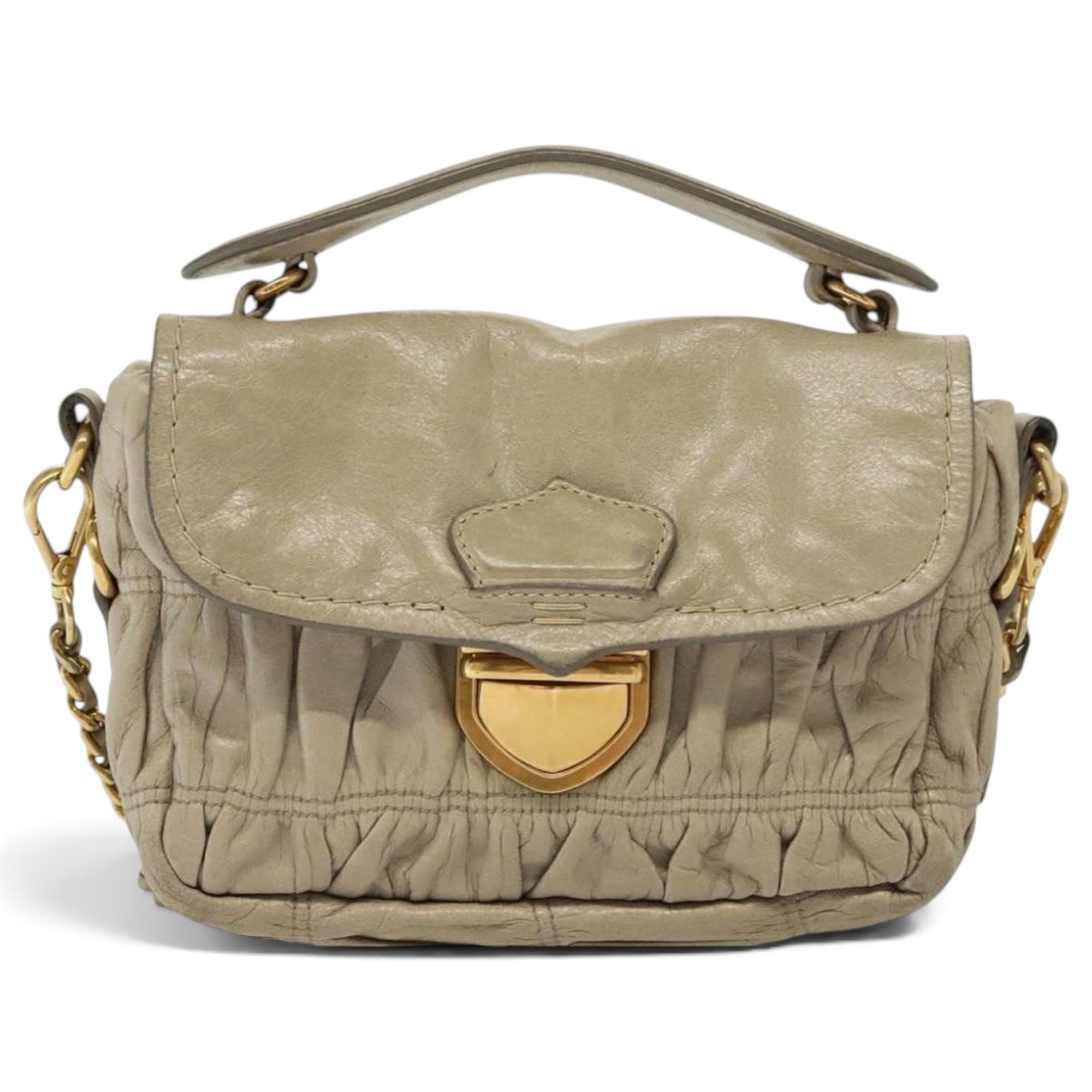 Leather handbag