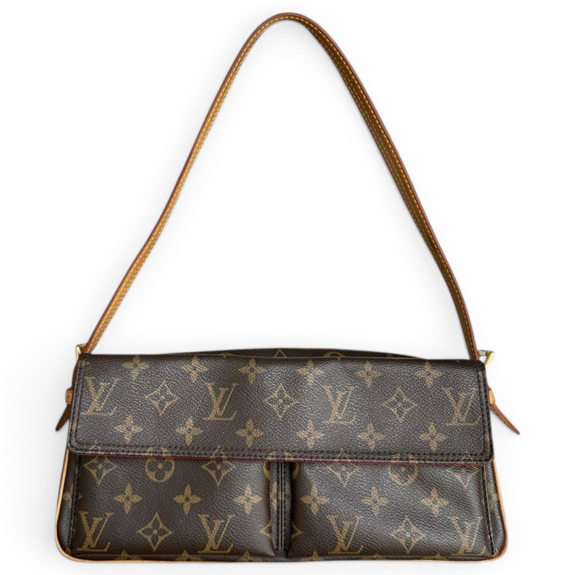 Viva Cité leather handbag
