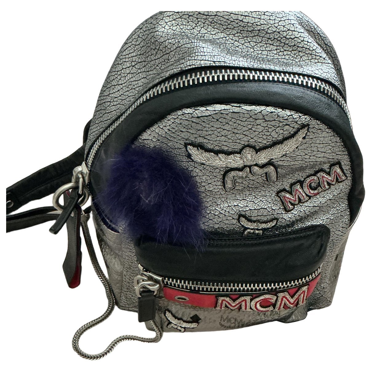MCM Stark leather backpack