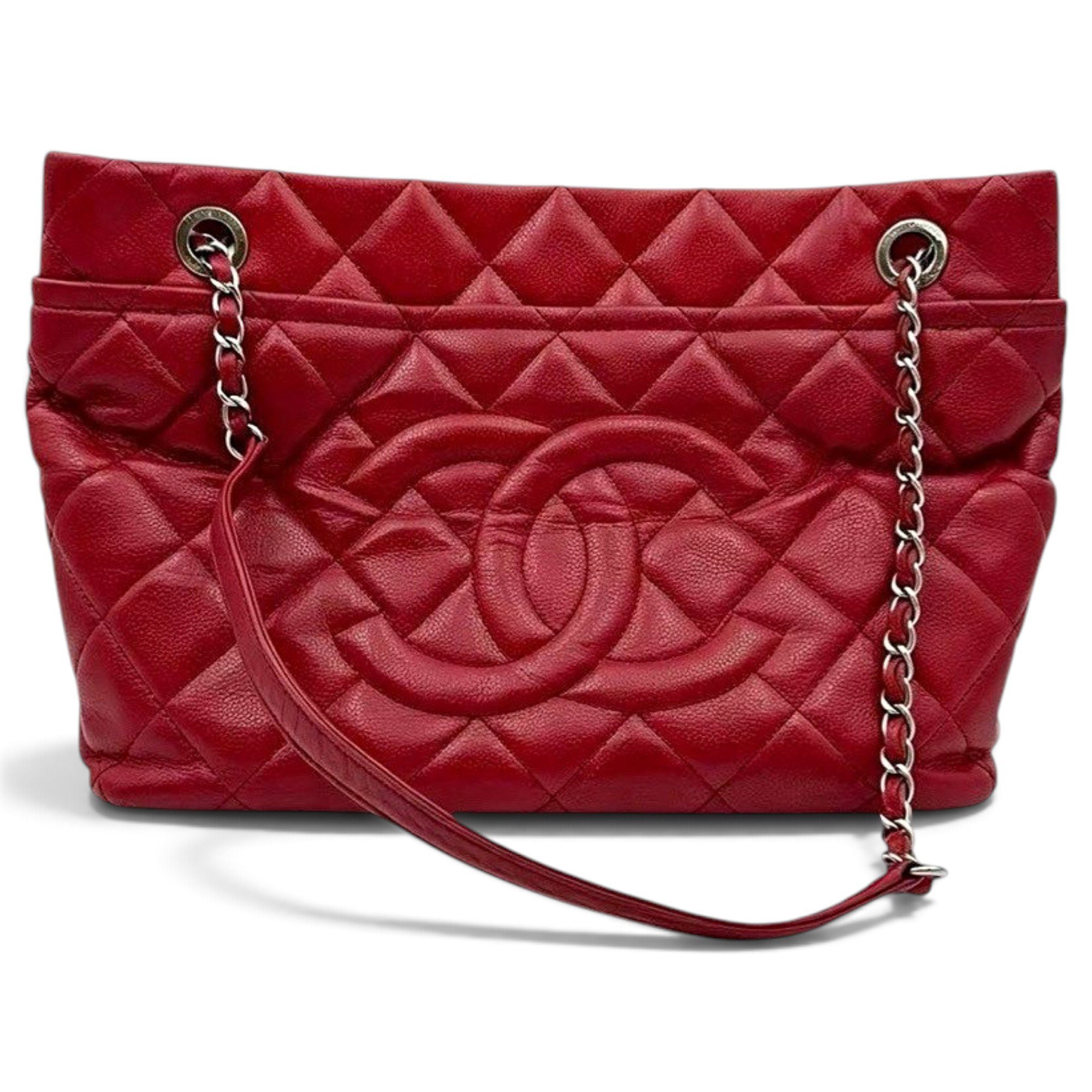 Grand shopping leather tote