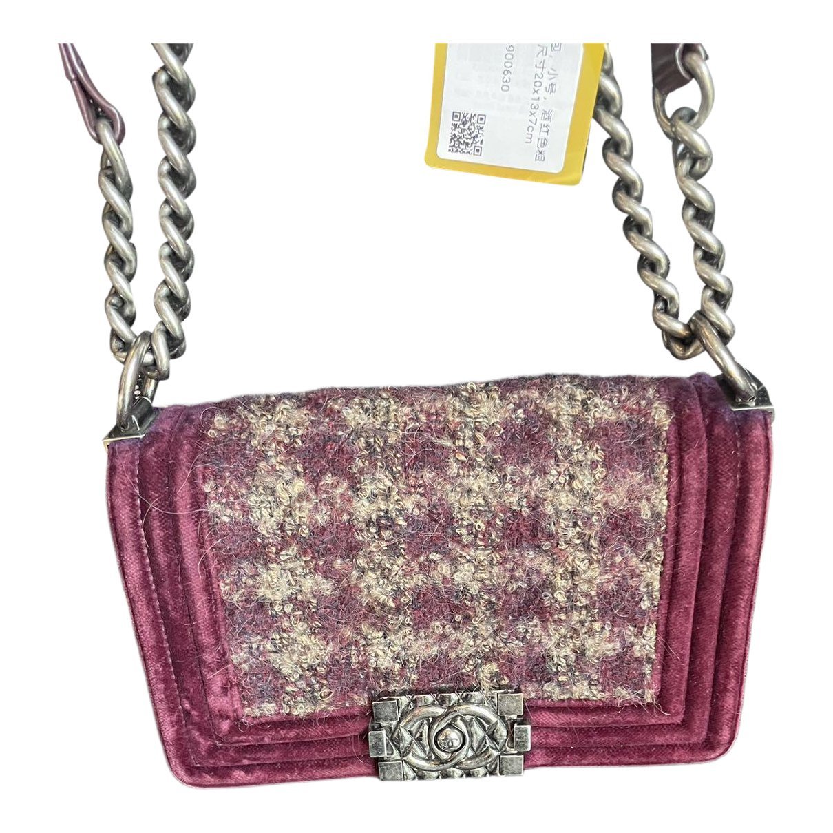Tweed handbag