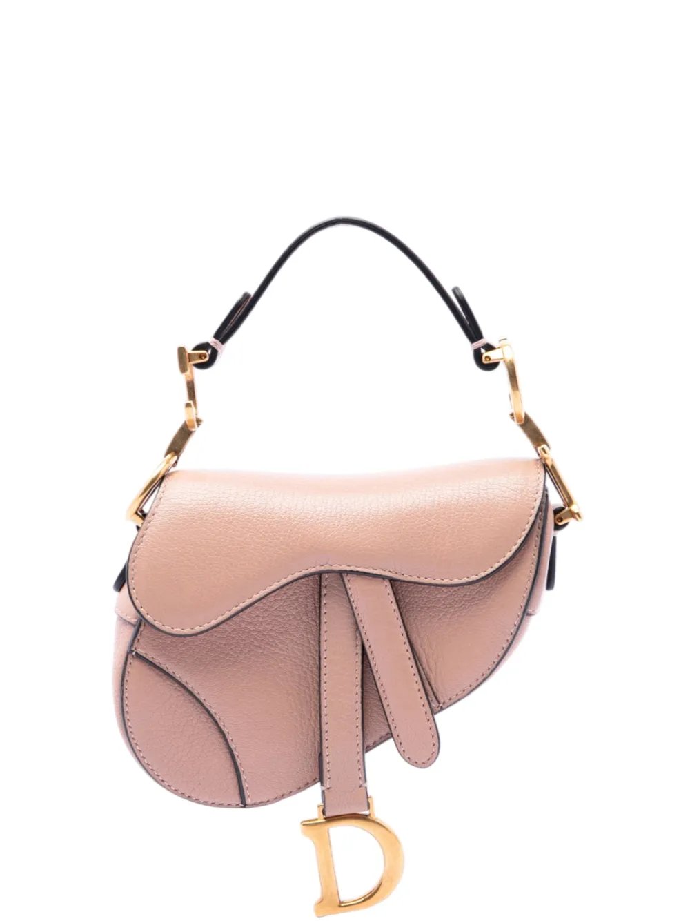 2021 Micro Goatskin Saddle Bag satchel