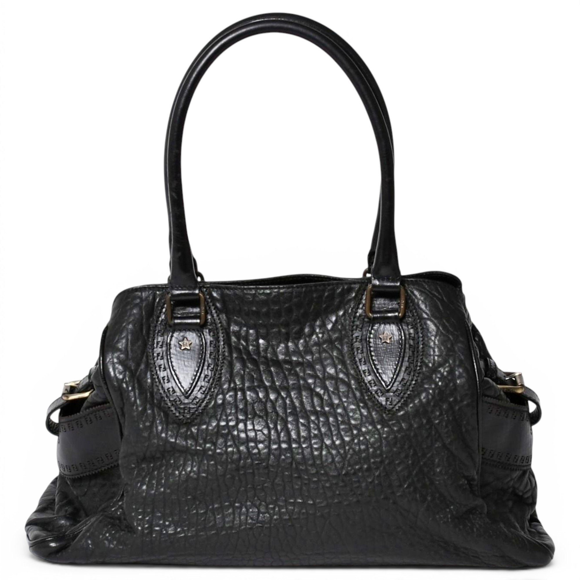 FF leather handbag