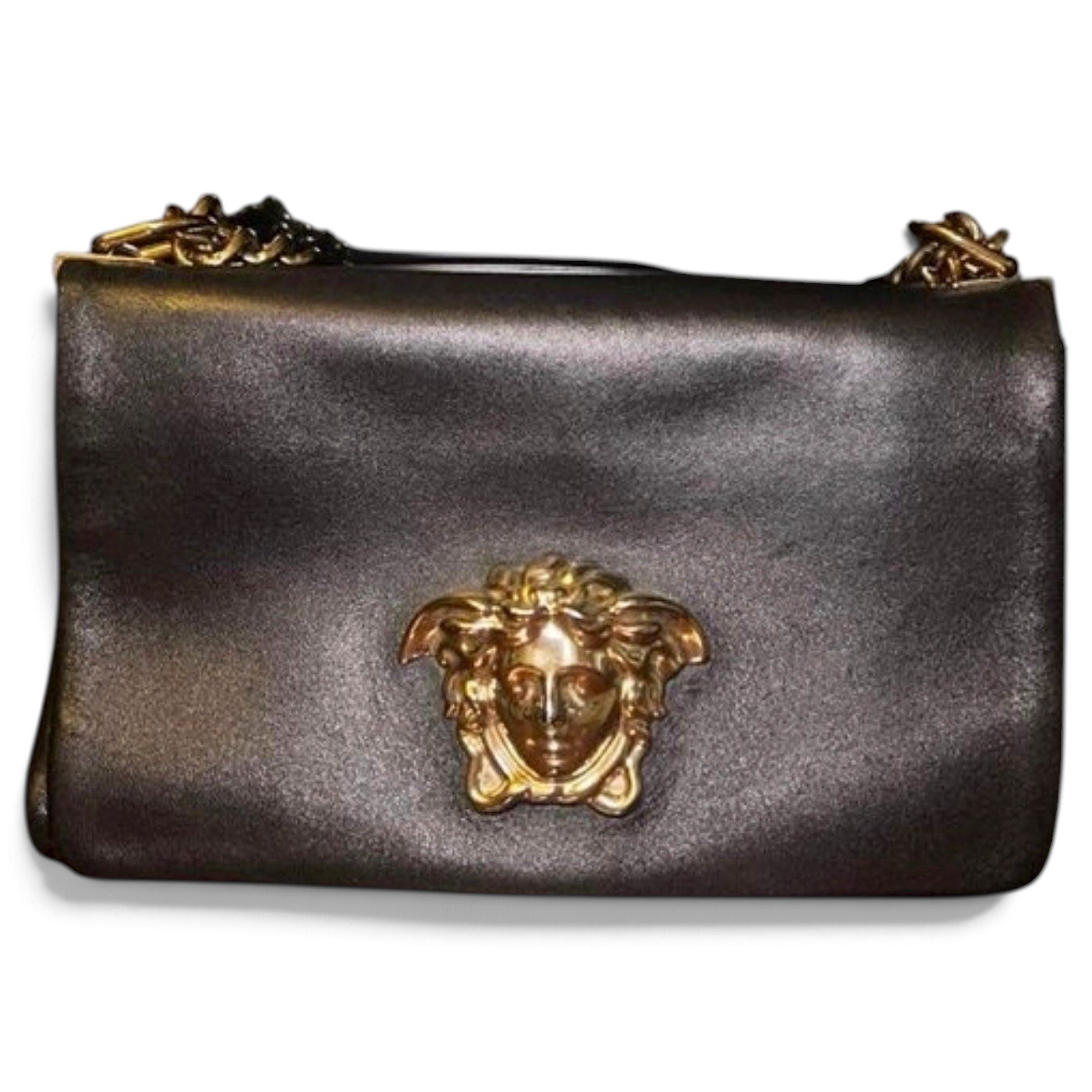 Versace La Medusa leather bag