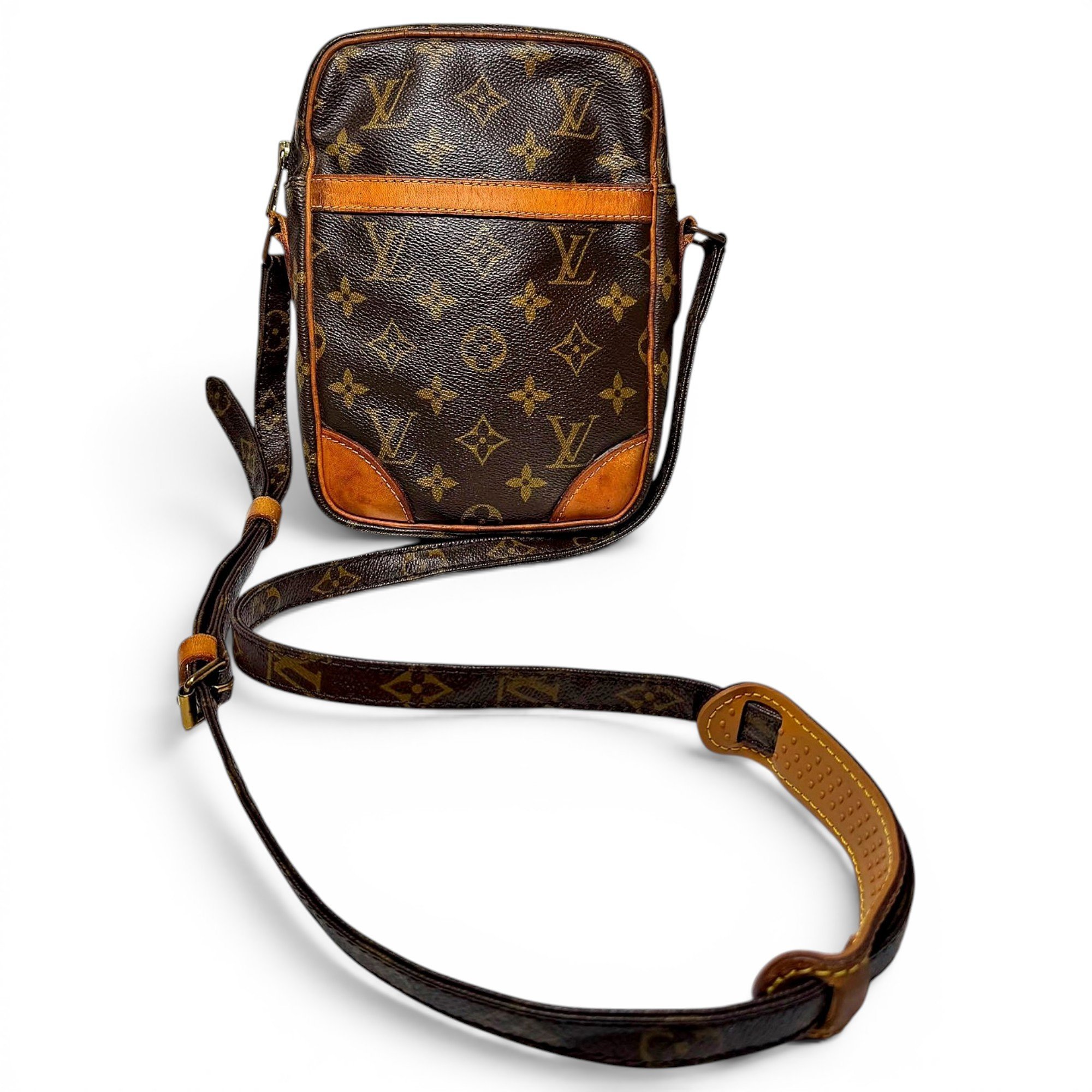 Danube leather crossbody bag