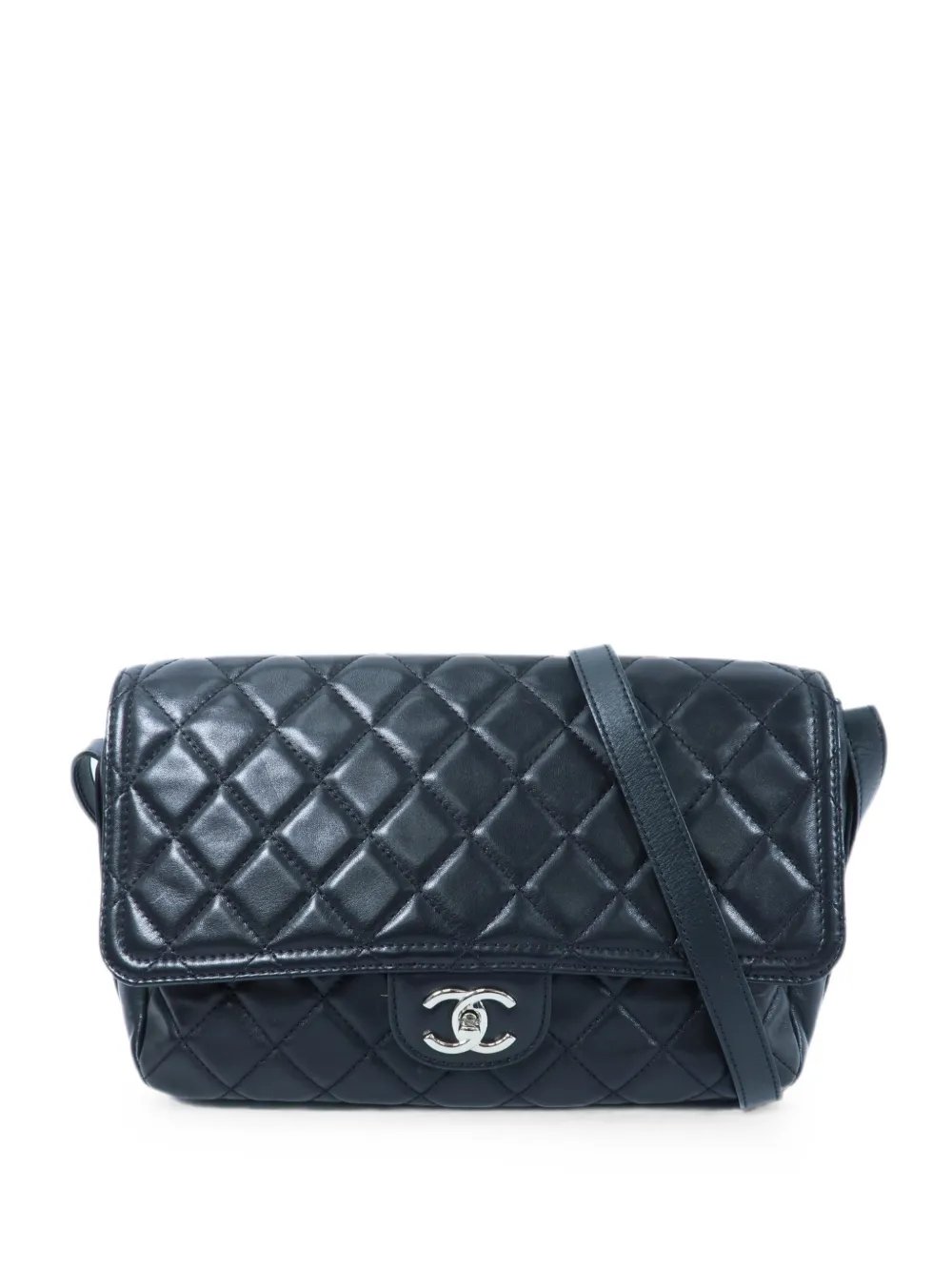 Classic Flap quilted CC turn-lock crossbody bag
