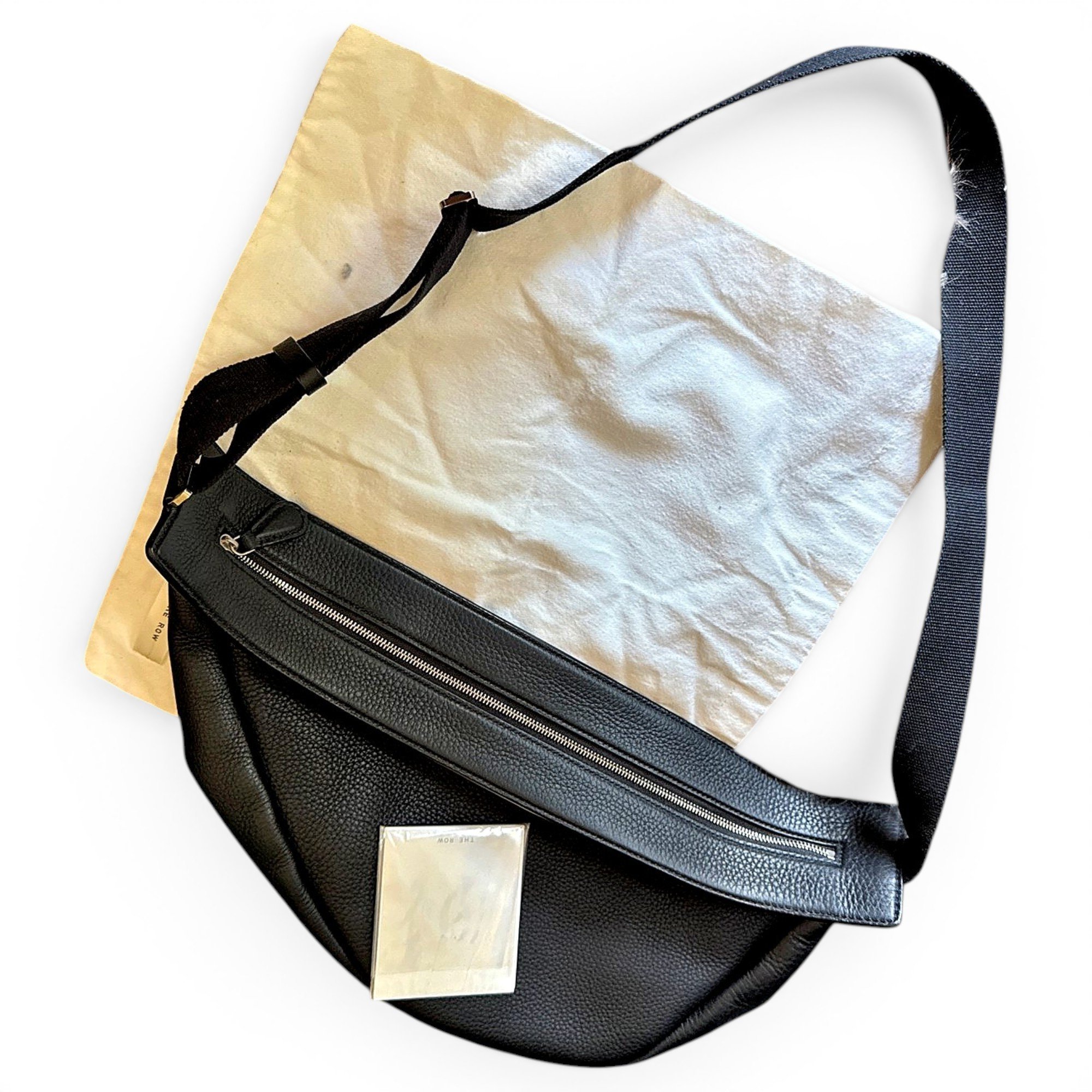 Slouchy Banana leather crossbody bag