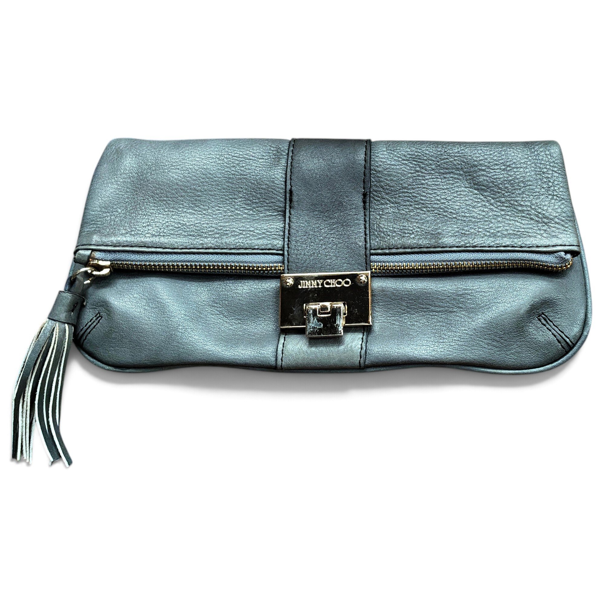 Jimmy Choo Leather clutch bag