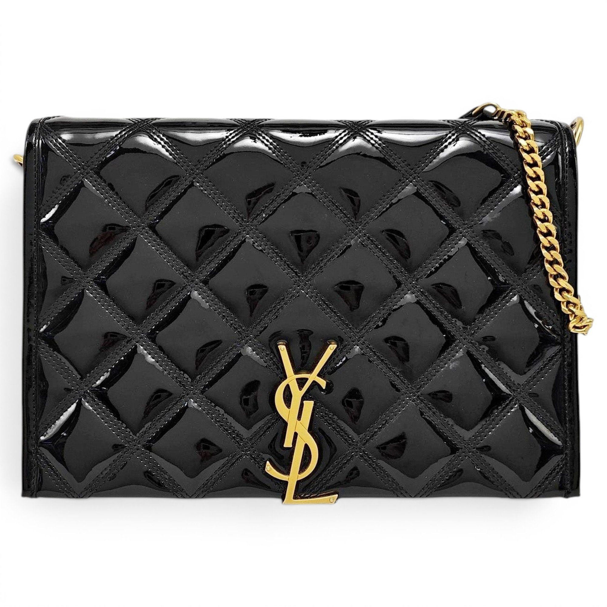 Becky patent leather handbag