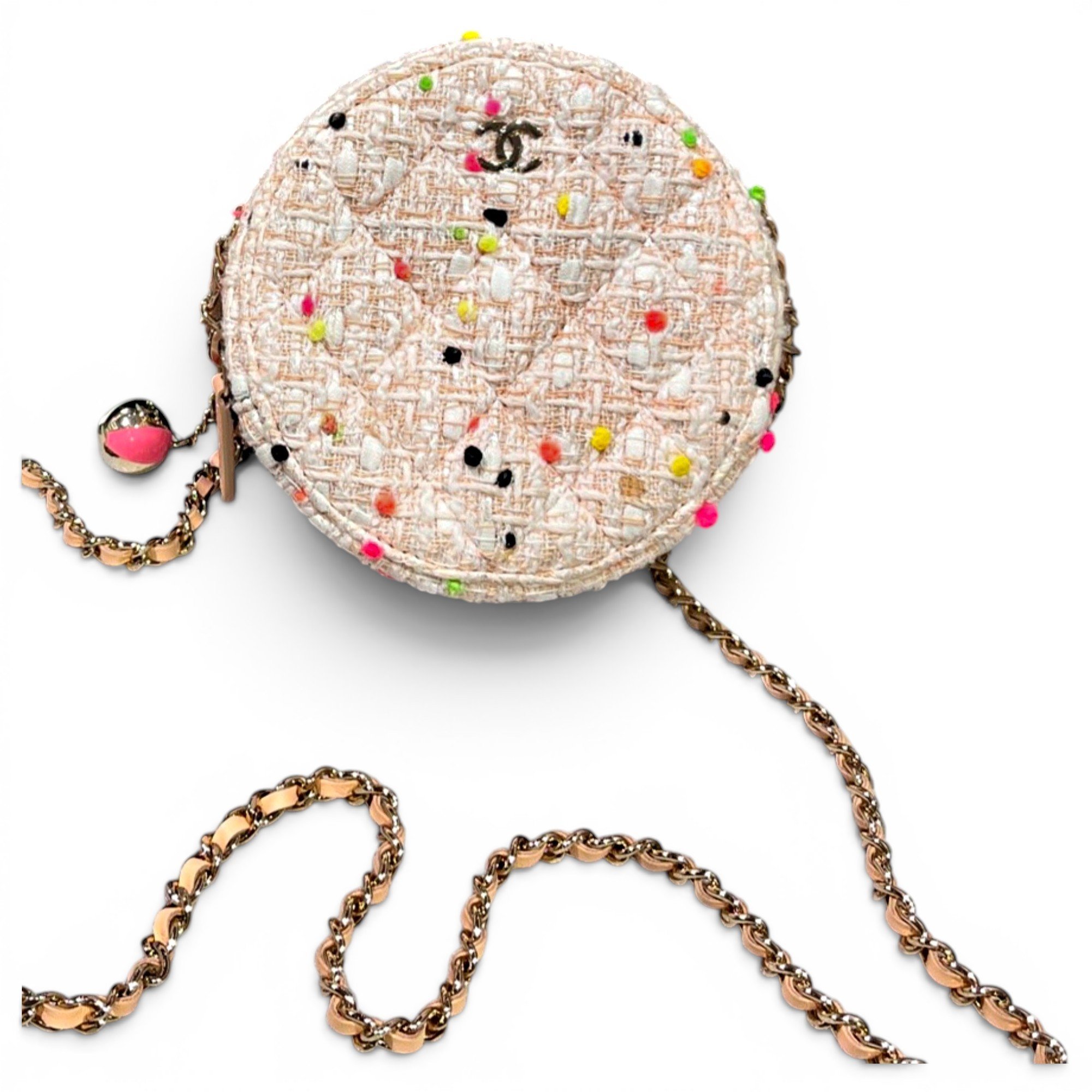 Chanel 19 tweed handbag