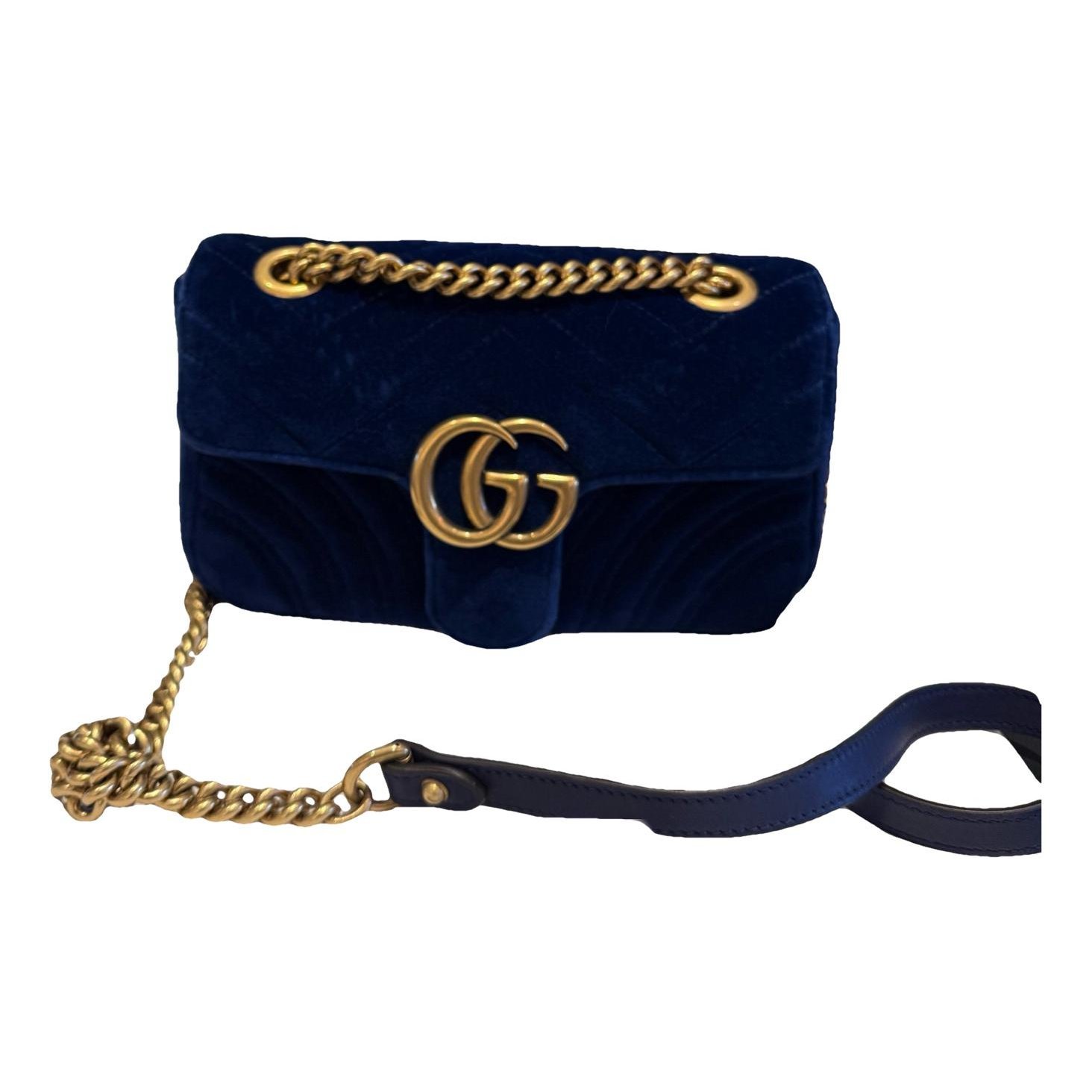 Velvet handbag