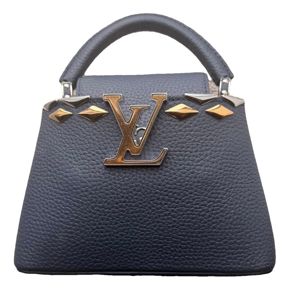 Capucines leather handbag