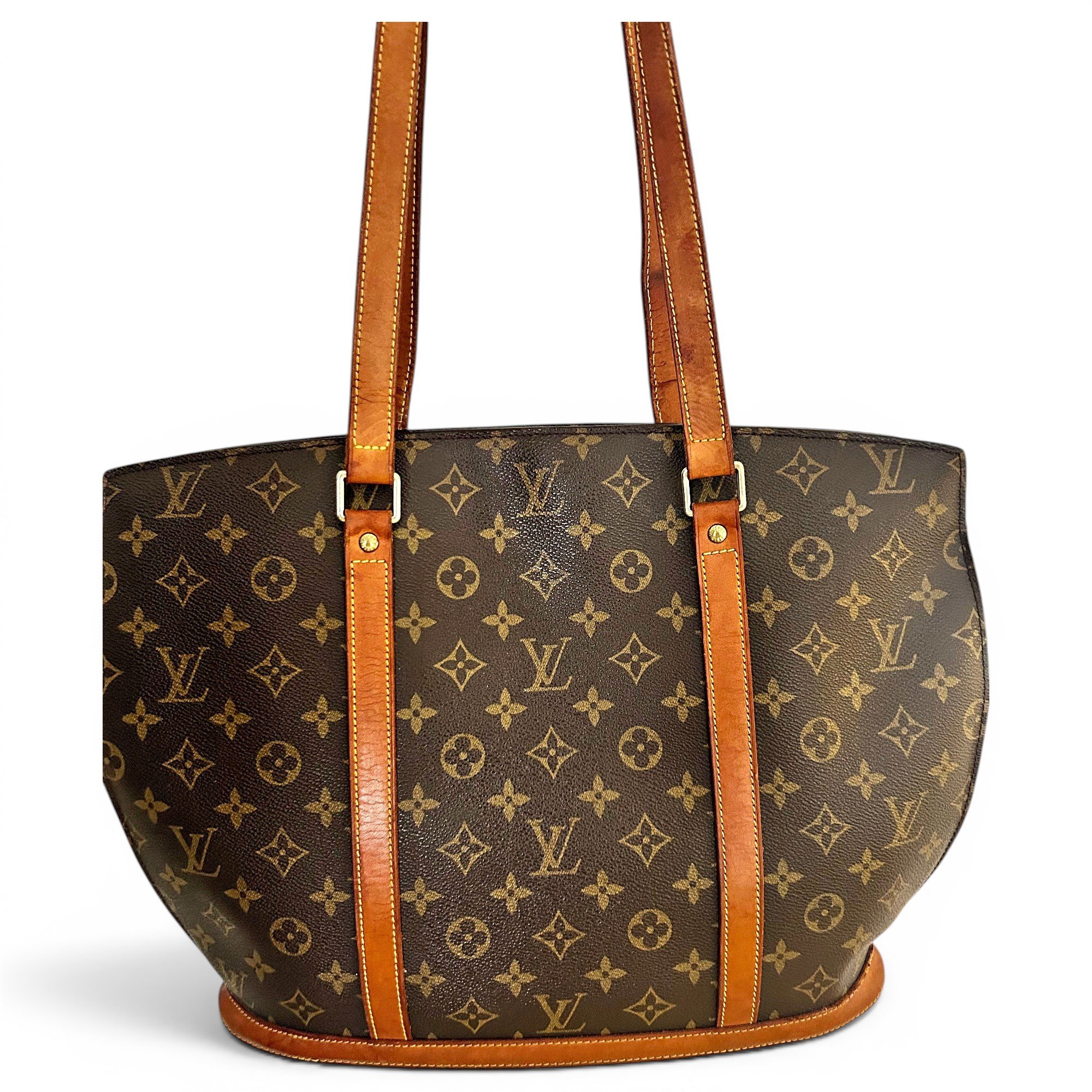 Babylone leather tote